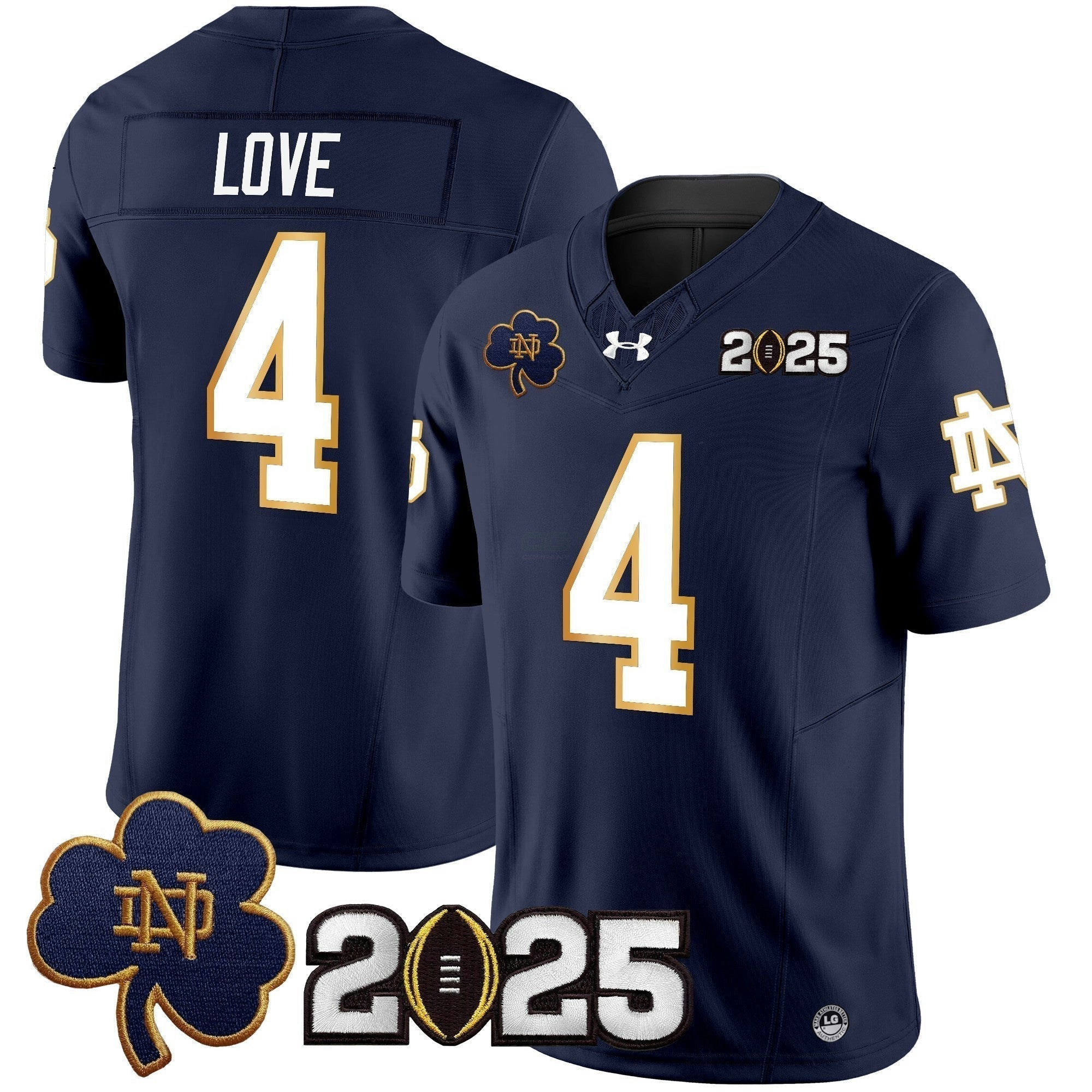 Camisa NCAA 2025 College Football Playoff Final Patch Vapor Limited Jersey