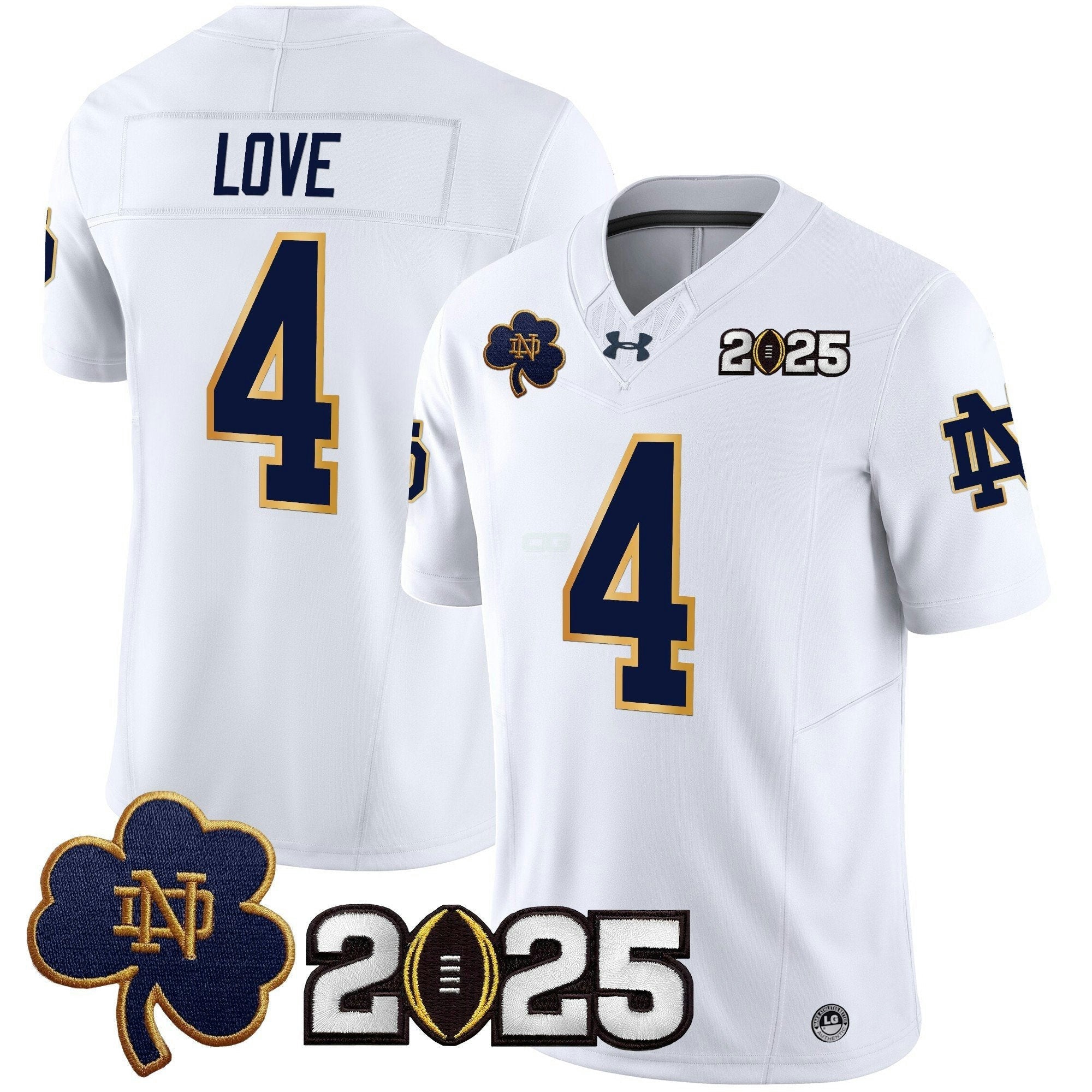 Camisa NCAA 2025 College Football Playoff Final Patch Vapor Limited Jersey