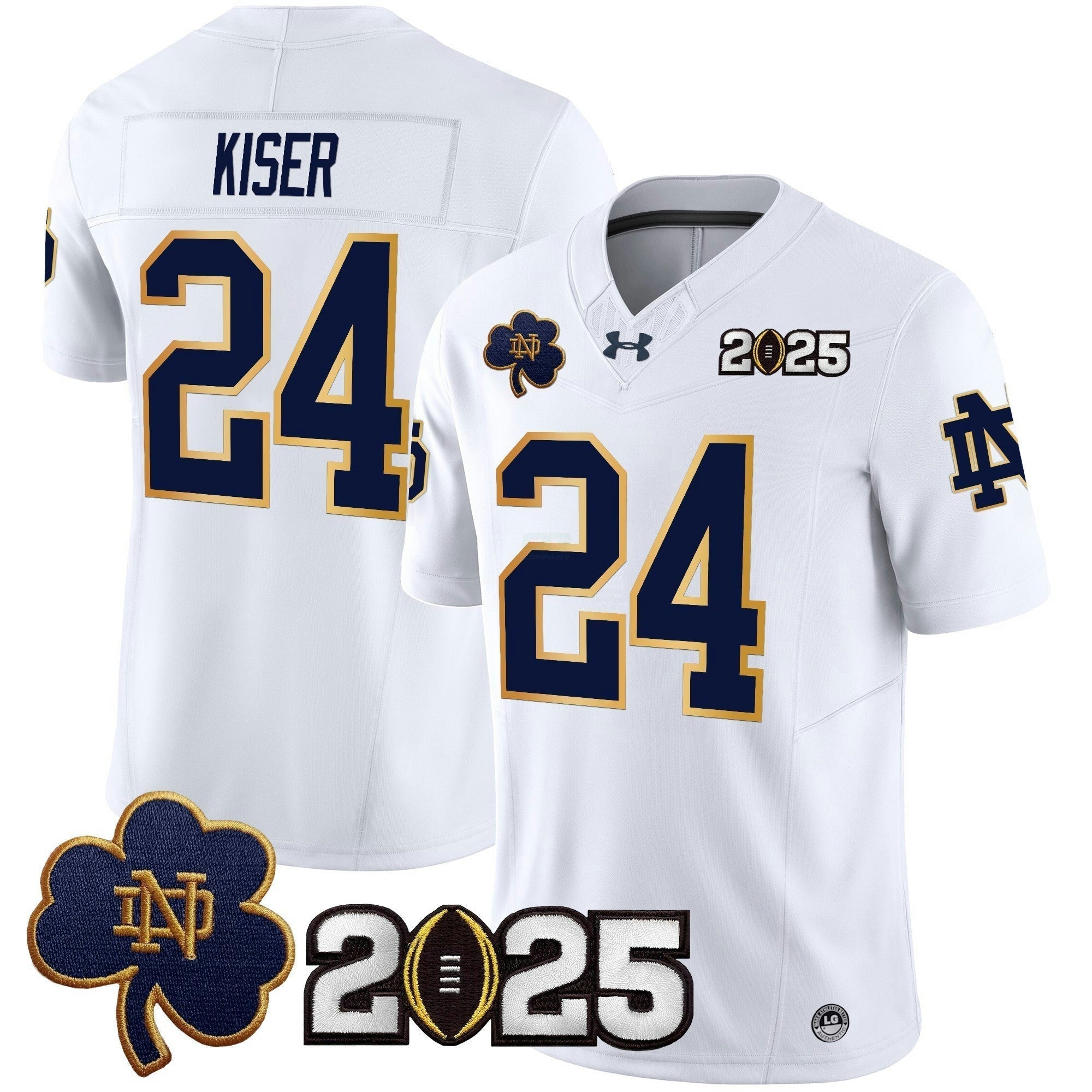 Camisa NCAA 2025 College Football Playoff Final Patch Vapor Limited Jersey