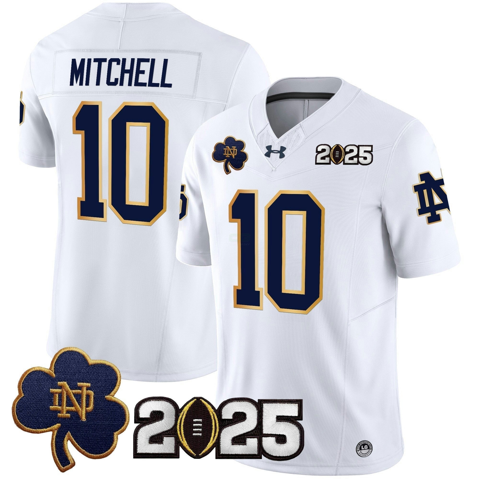 Camisa NCAA 2025 College Football Playoff Final Patch Vapor Limited Jersey
