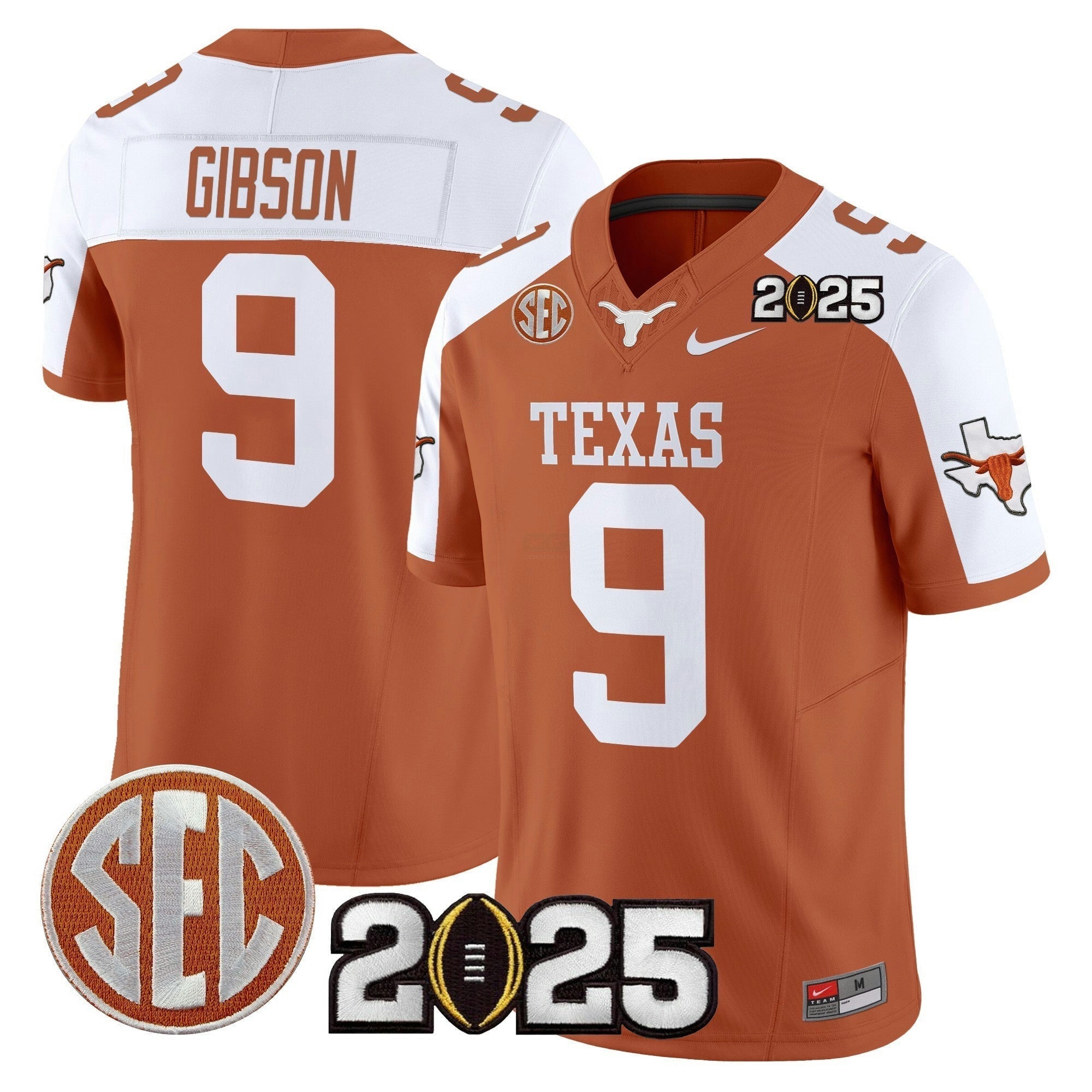 Camisa NCAA 2025 College Football Playoff Final Patch Vapor Limited Jersey