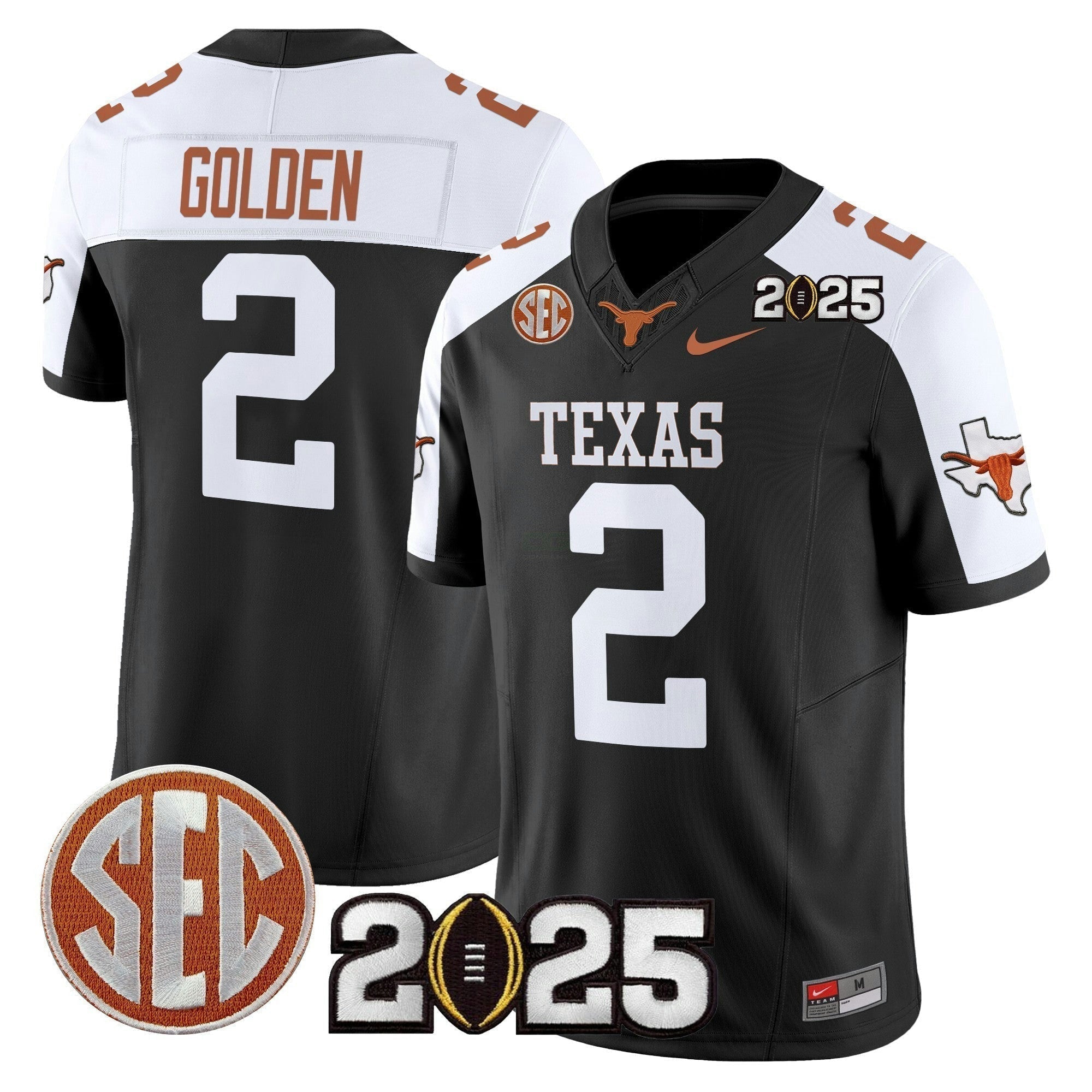 Camisa NCAA 2025 College Football Playoff Final Patch Vapor Limited Jersey