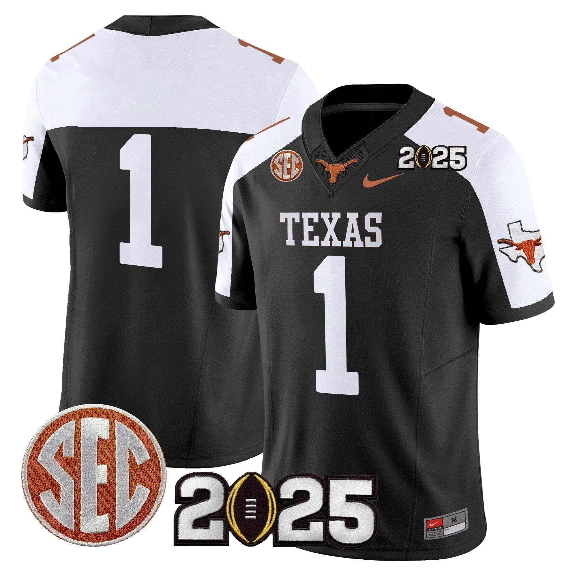 Camisa NCAA 2025 College Football Playoff Final Patch Vapor Limited Jersey