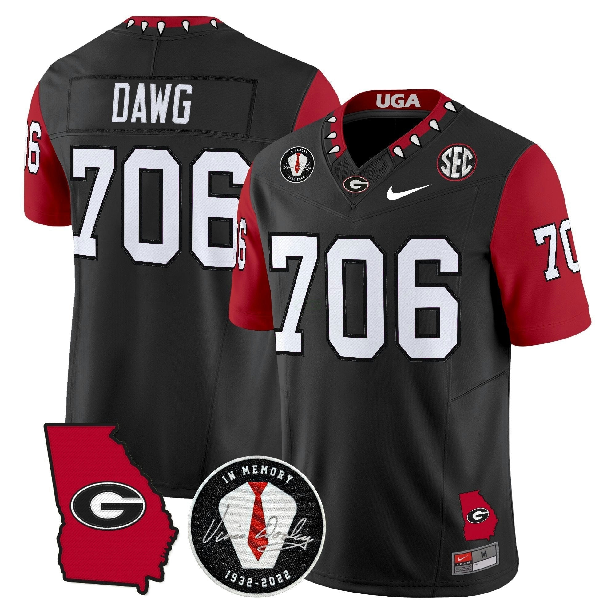 Camisa NCAA 2025 Color Sleeves Vapor Limited Jersey