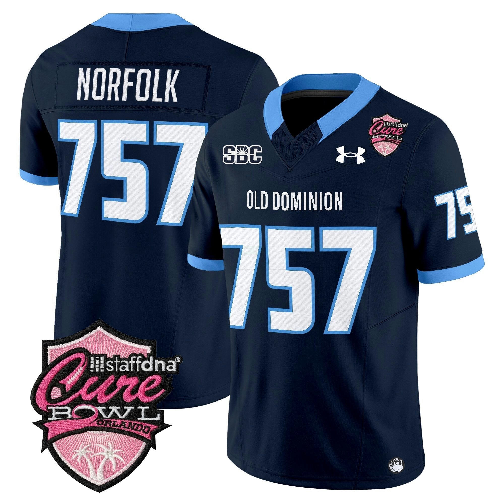 Camisa NCAA 2025 Cure Bowl Vapor Limited Jersey