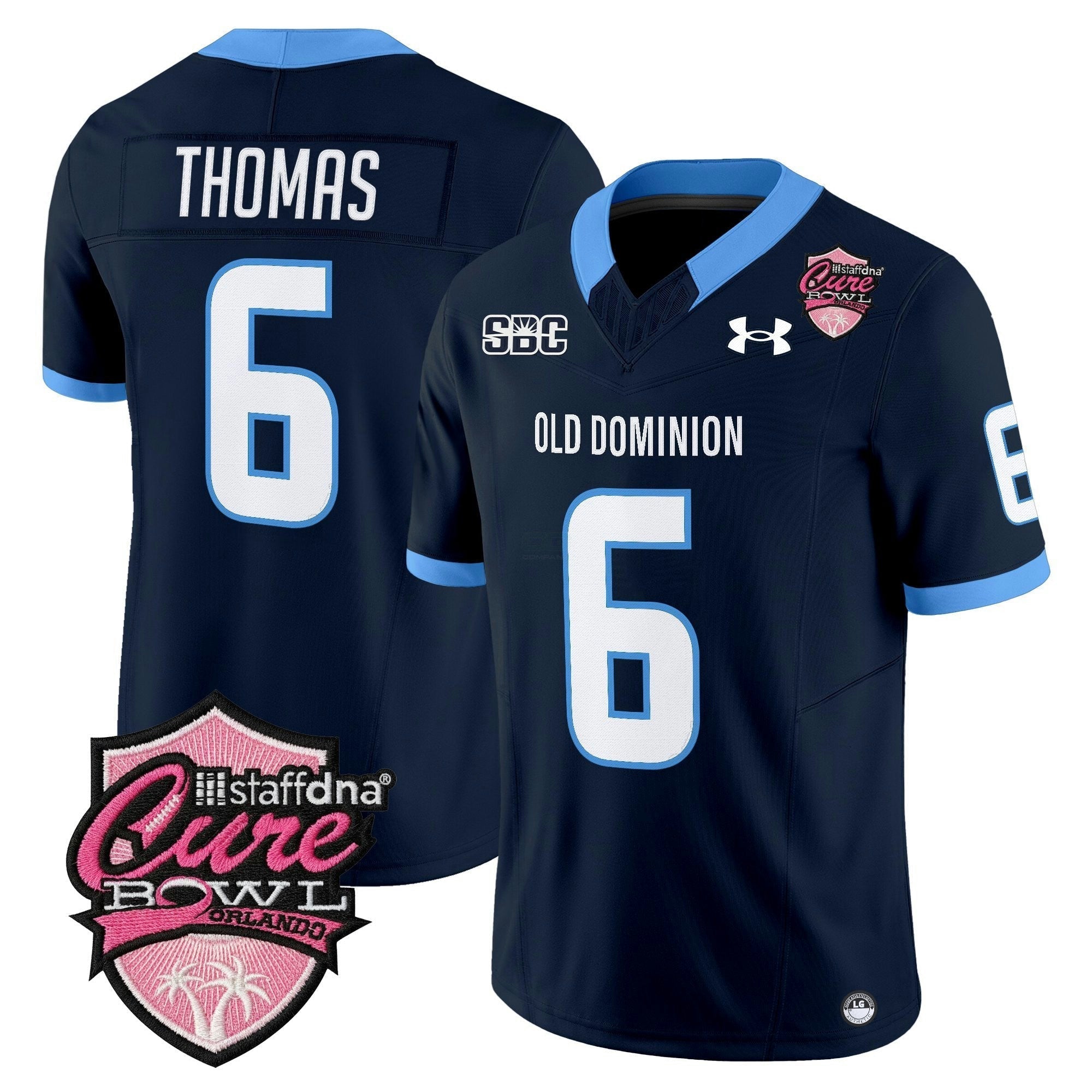 Camisa NCAA 2025 Cure Bowl Vapor Limited Jersey N1