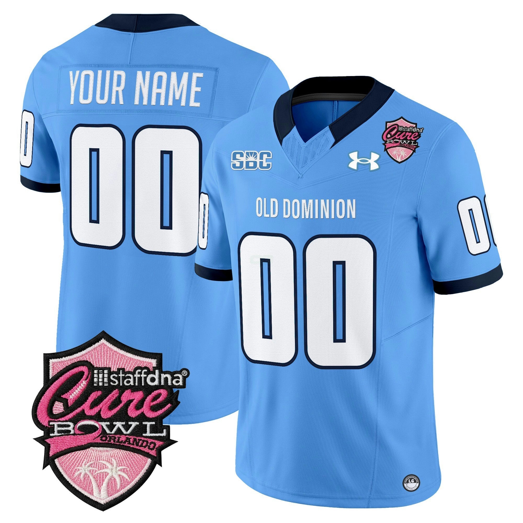 Camisa NCAA 2025 Cure Bowl Vapor Limited Jersey N1