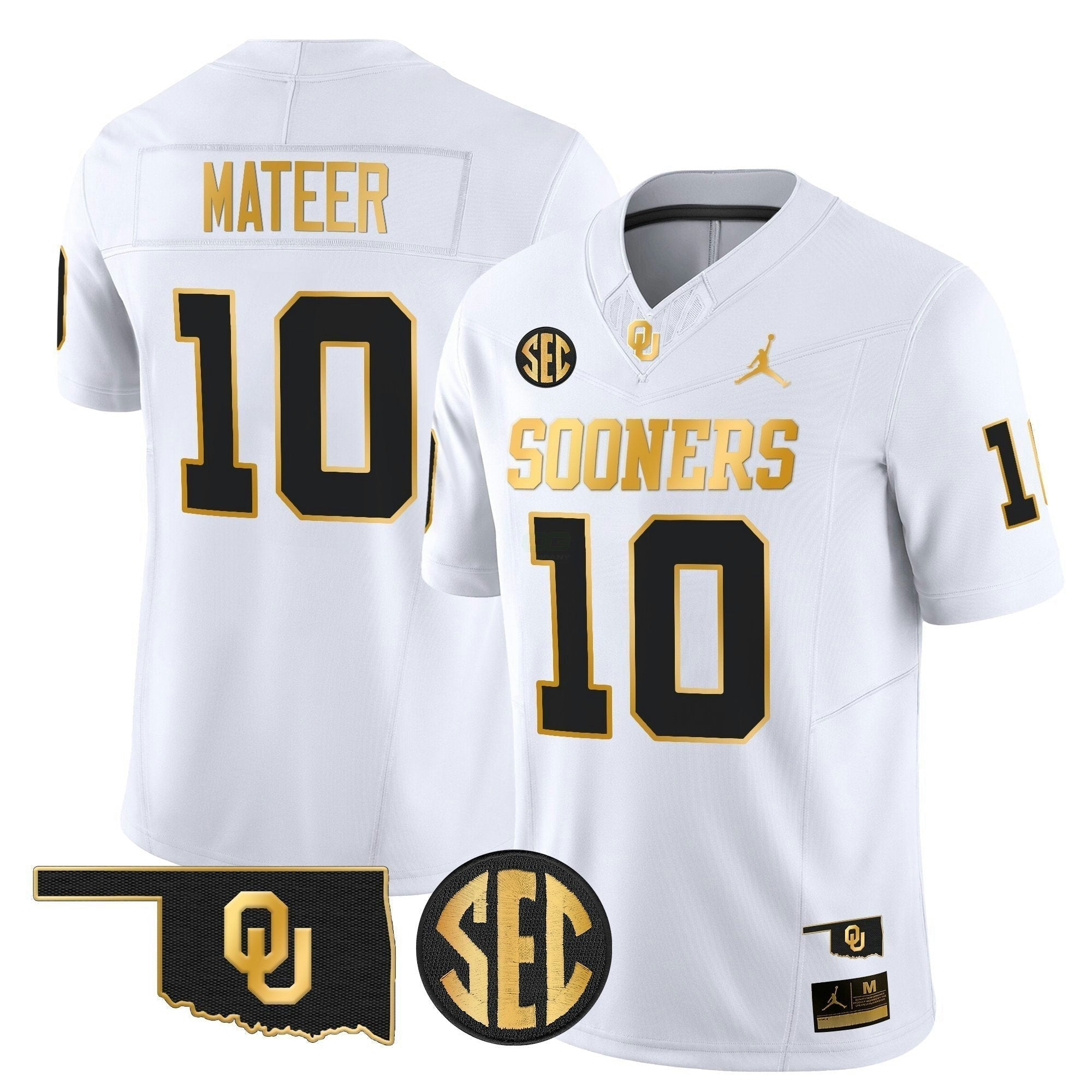 Camisa NCAA 2025 Dourada Vapor Limited Jersey
