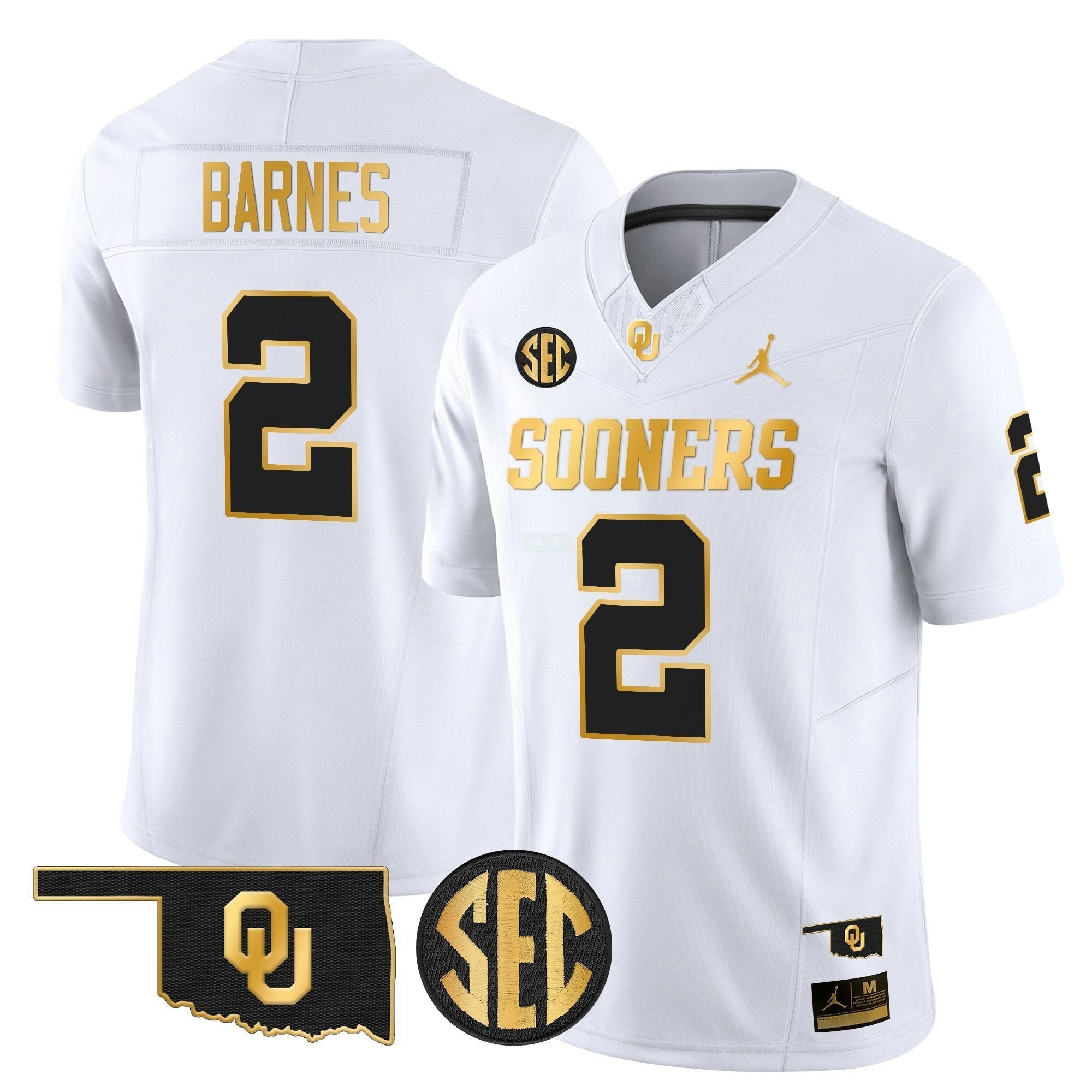 Camisa NCAA 2025 Dourada Vapor Limited Jersey