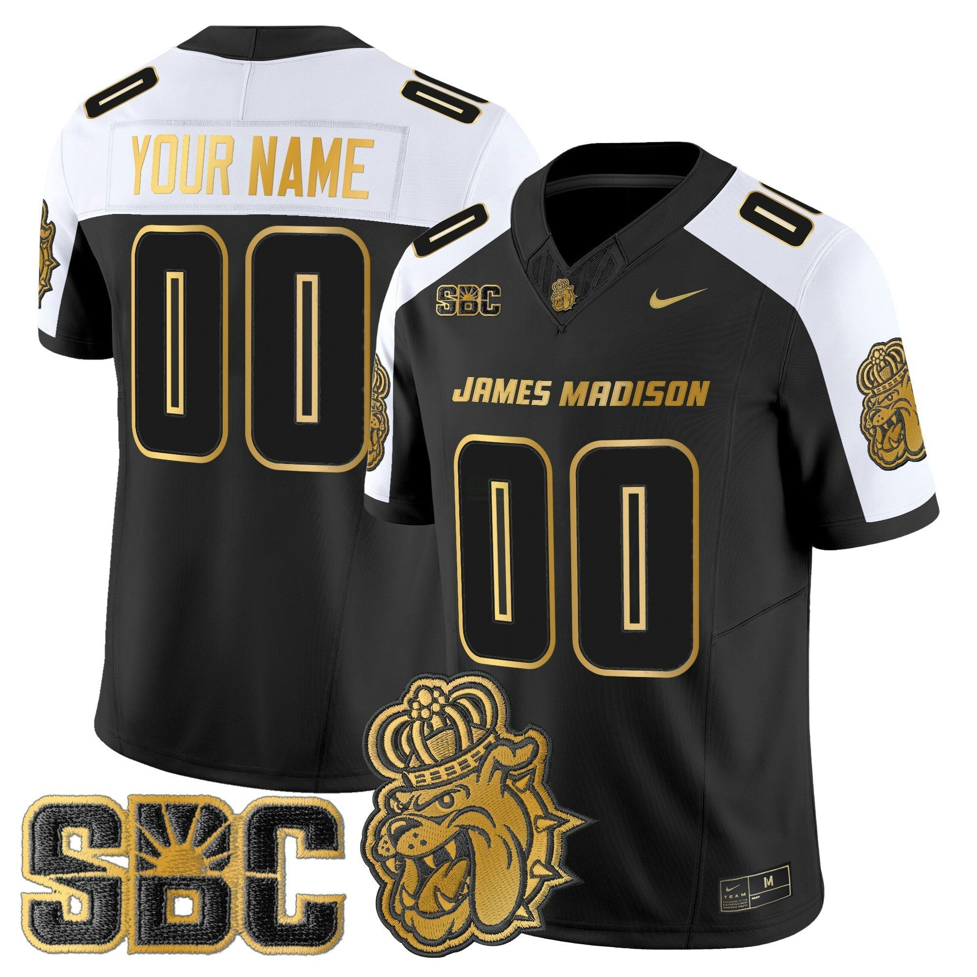 Camisa NCAA 2025 Dourada Vapor Limited Jersey
