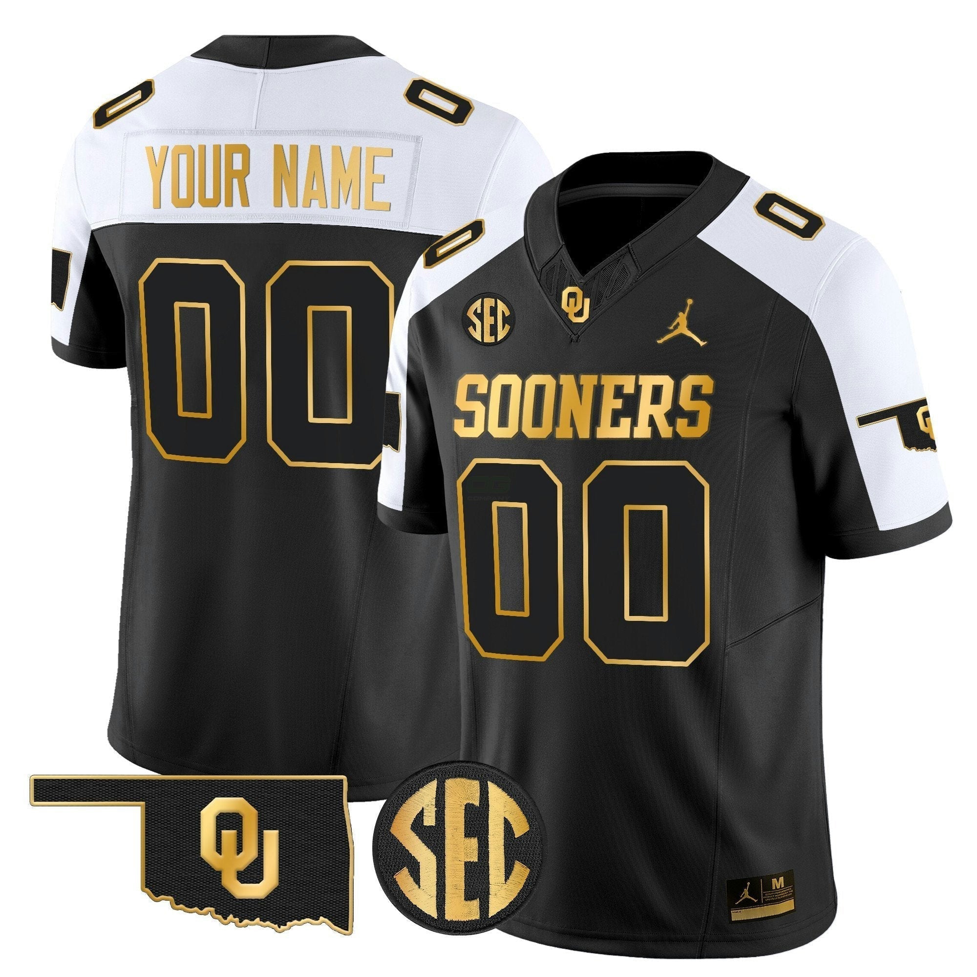 Camisa NCAA 2025 Dourada Vapor Limited Jersey