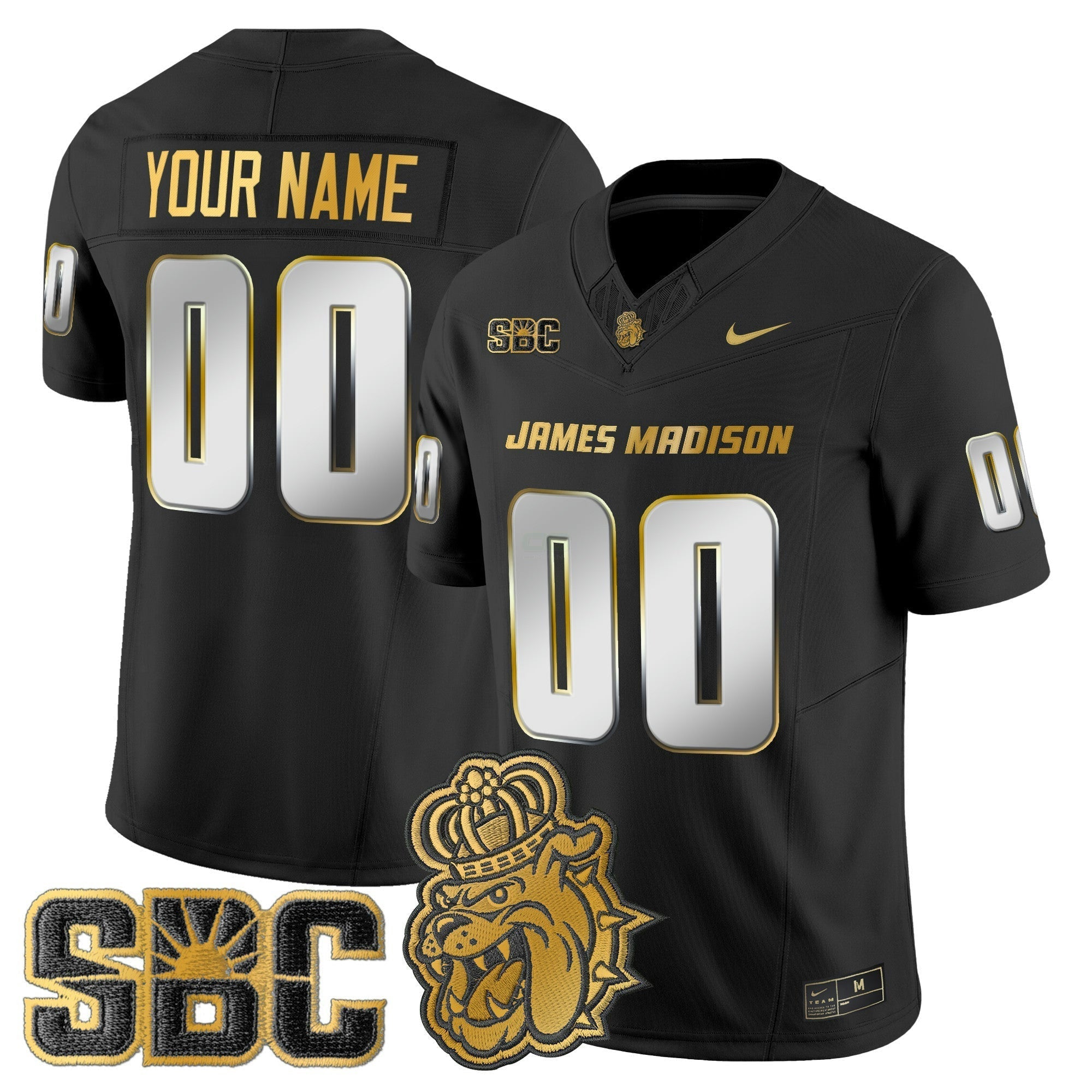 Camisa NCAA 2025 Dourada Vapor Limited Jersey