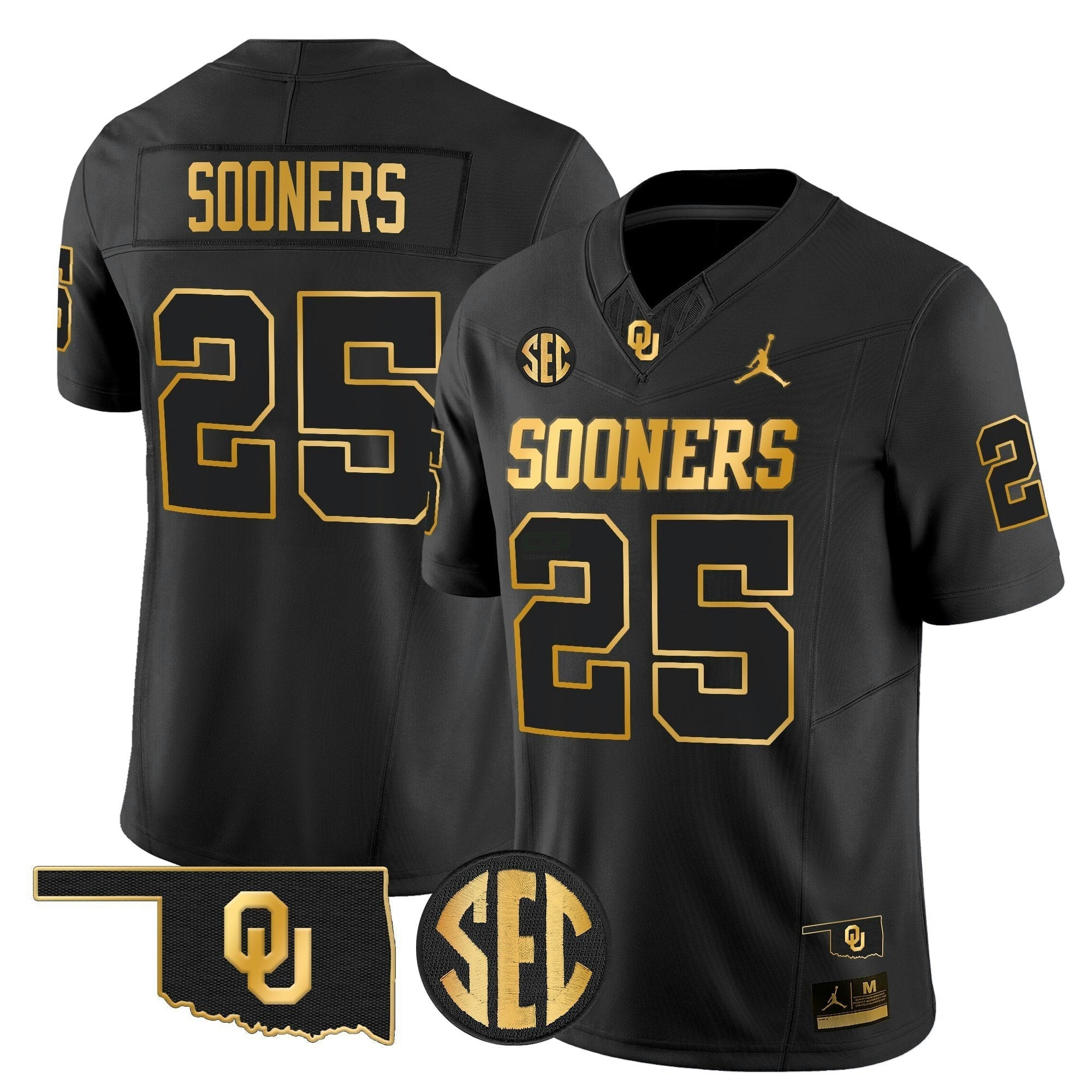 Camisa NCAA 2025 Dourada Vapor Limited Jersey
