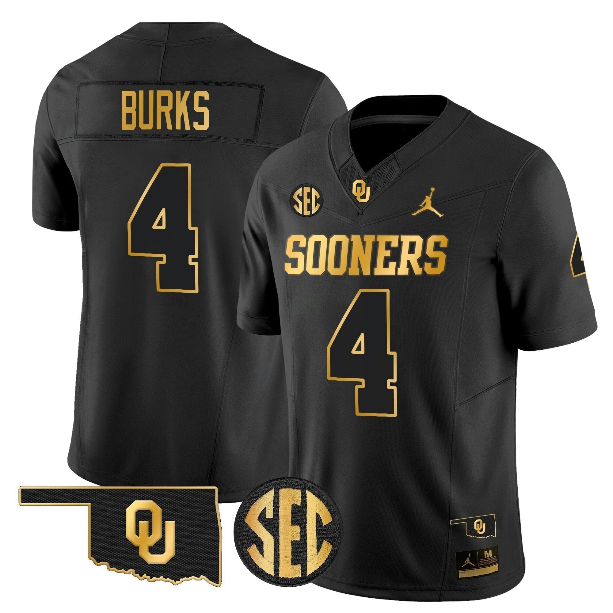 Camisa NCAA 2025 Dourada Vapor Limited Jersey