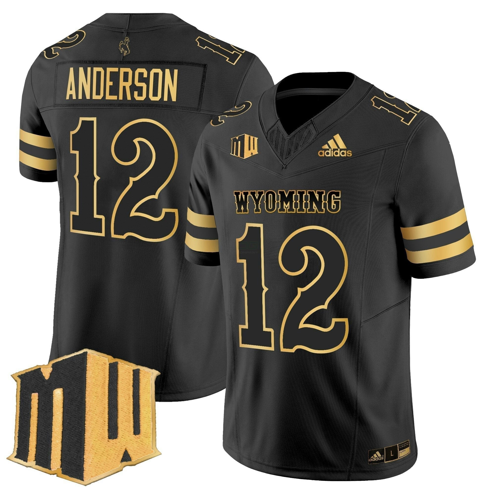 Camisa NCAA 2025 Dourada Vapor Limited Jersey