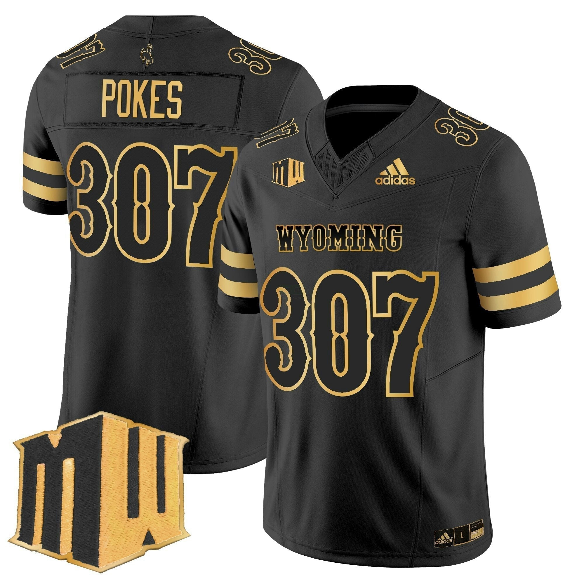 Camisa NCAA 2025 Dourada Vapor Limited Jersey