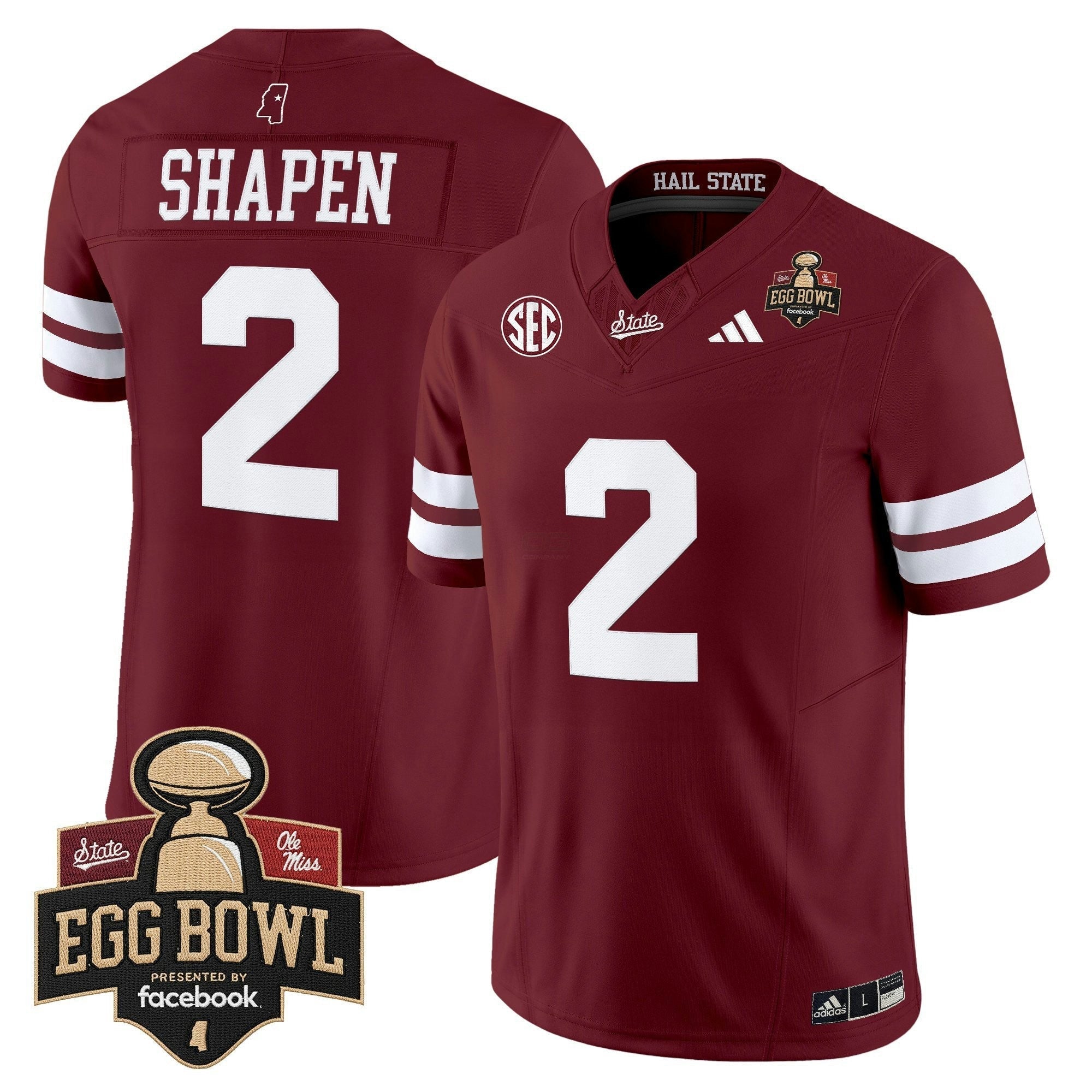 Camisa NCAA 2025 Egg Bowl Vapor Limited Jersey