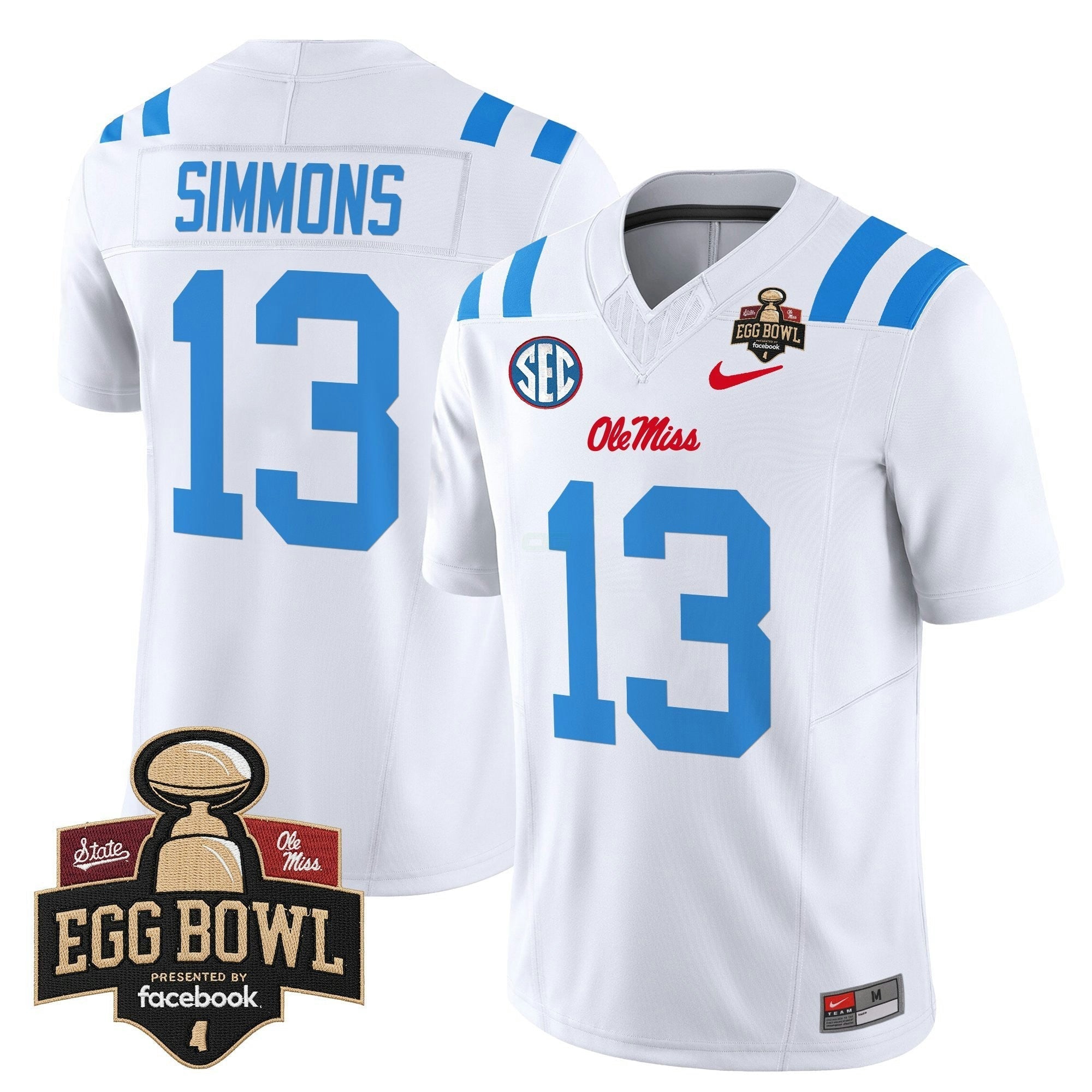 Camisa NCAA 2025 Egg Bowl Vapor Limited Jersey