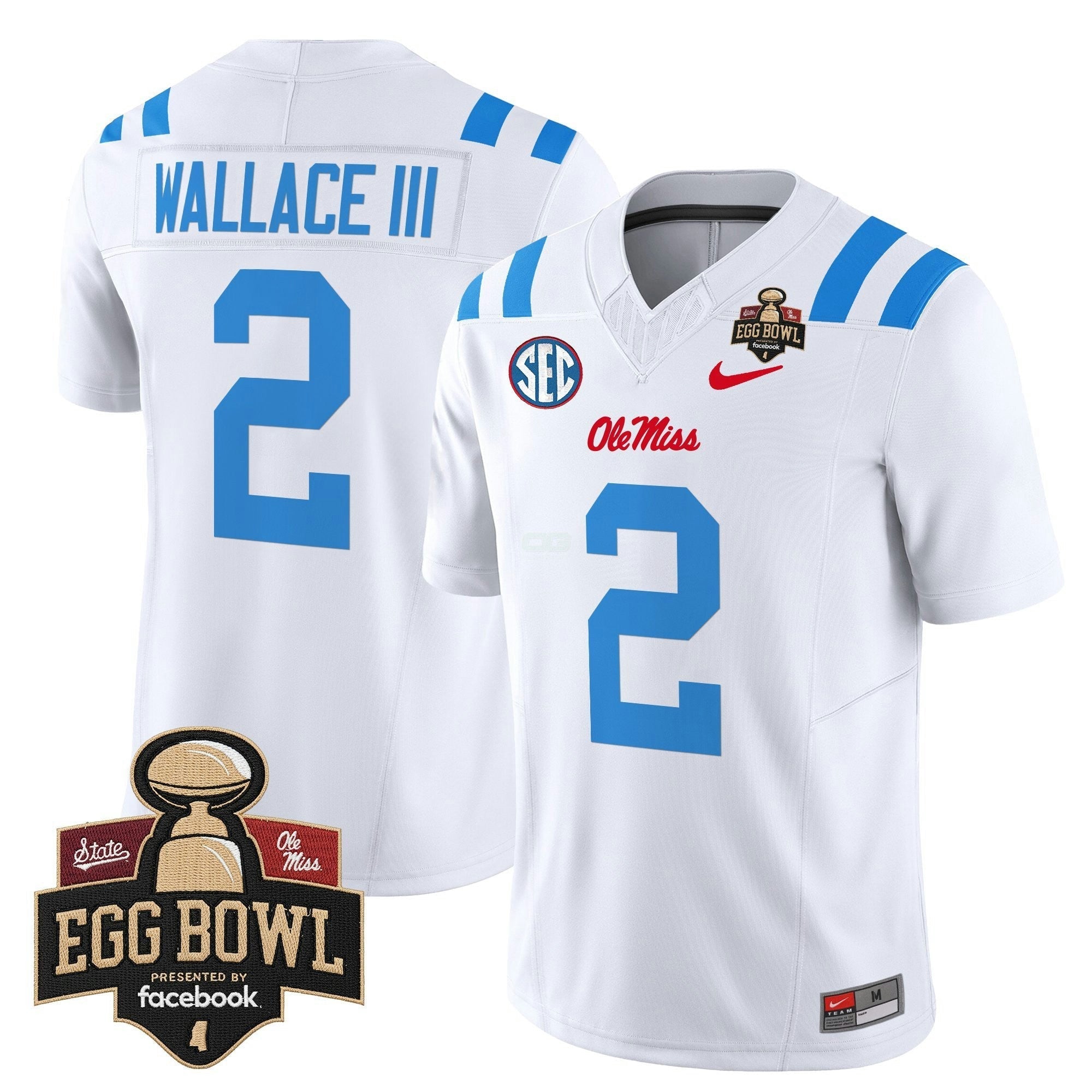 Camisa NCAA 2025 Egg Bowl Vapor Limited Jersey