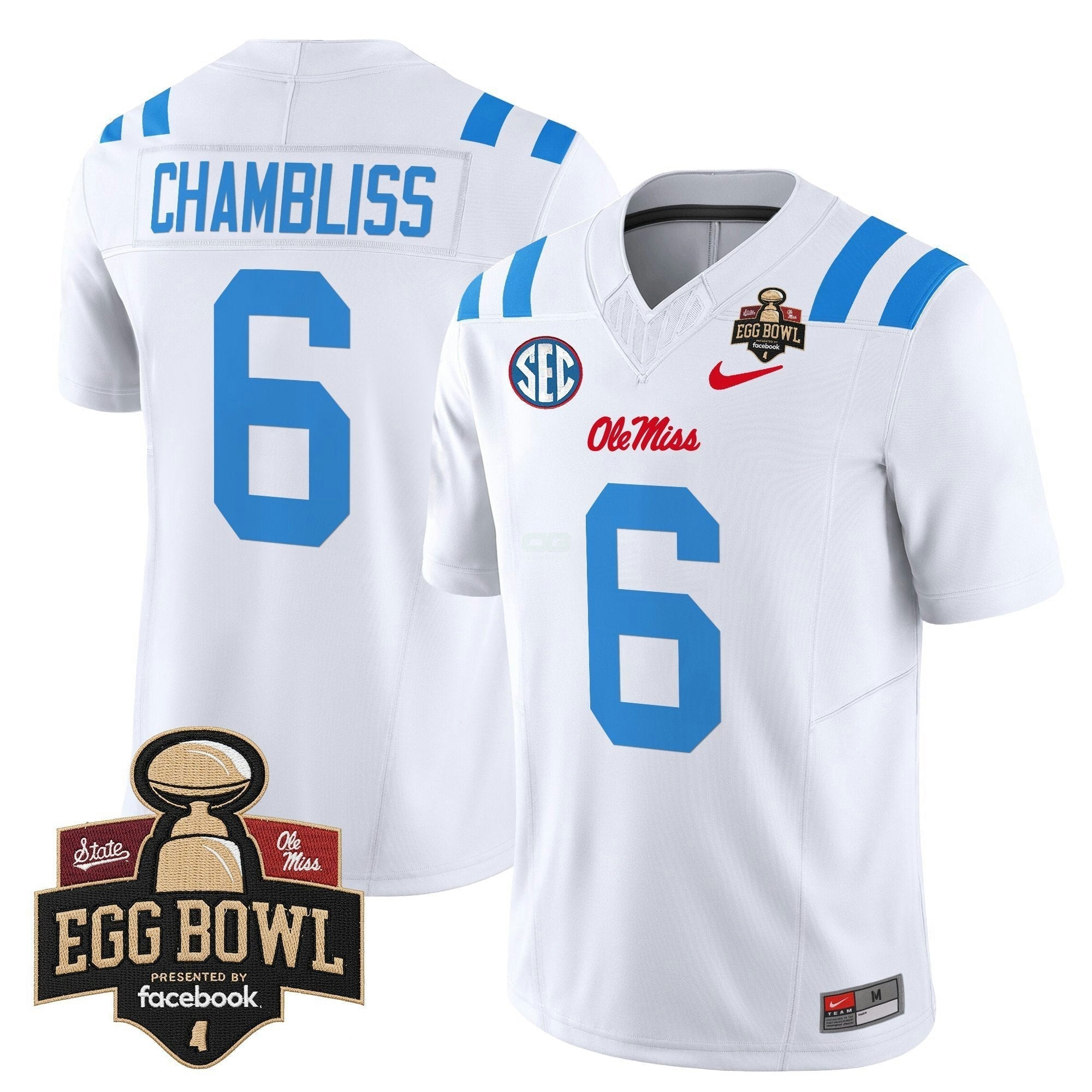 Camisa NCAA 2025 Egg Bowl Vapor Limited Jersey