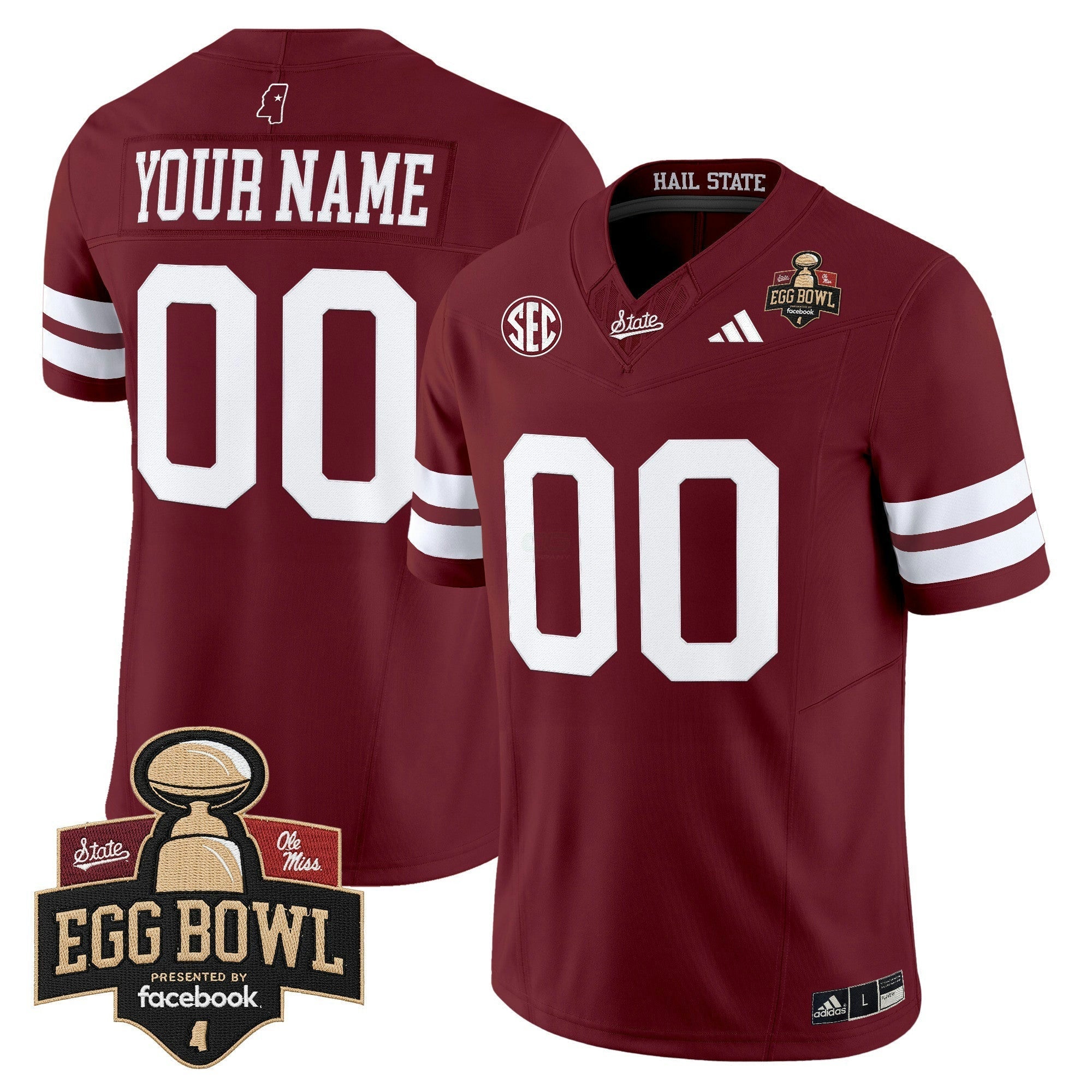 Camisa NCAA 2025 Egg Bowl Vapor Limited Jersey