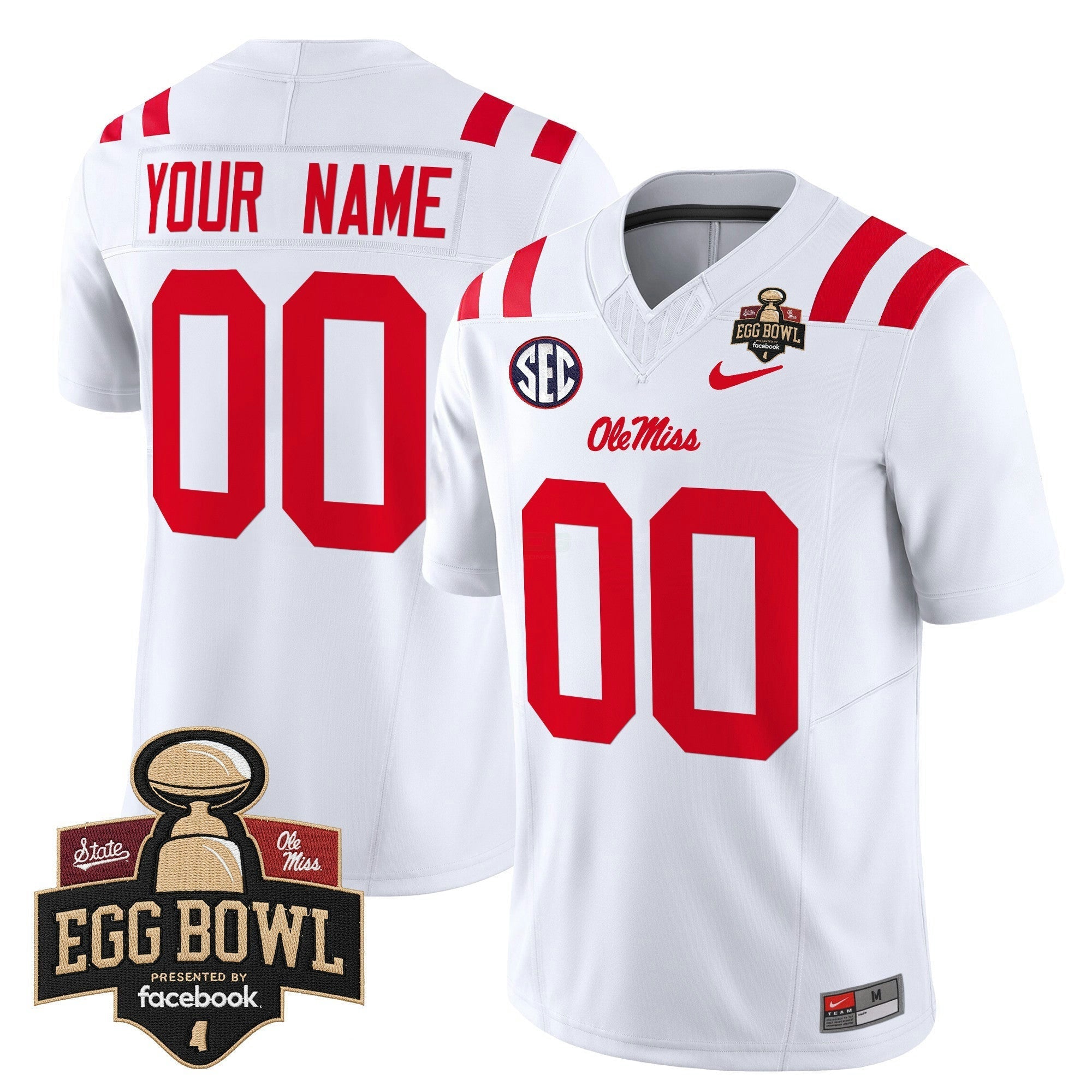 Camisa NCAA 2025 Egg Bowl Vapor Limited Jersey