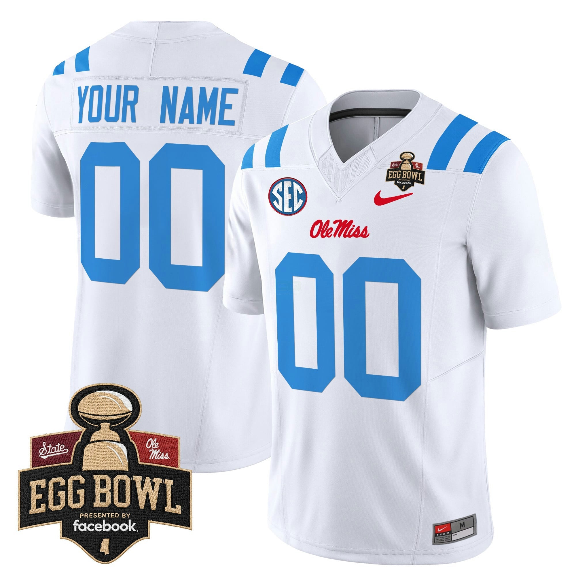 Camisa NCAA 2025 Egg Bowl Vapor Limited Jersey