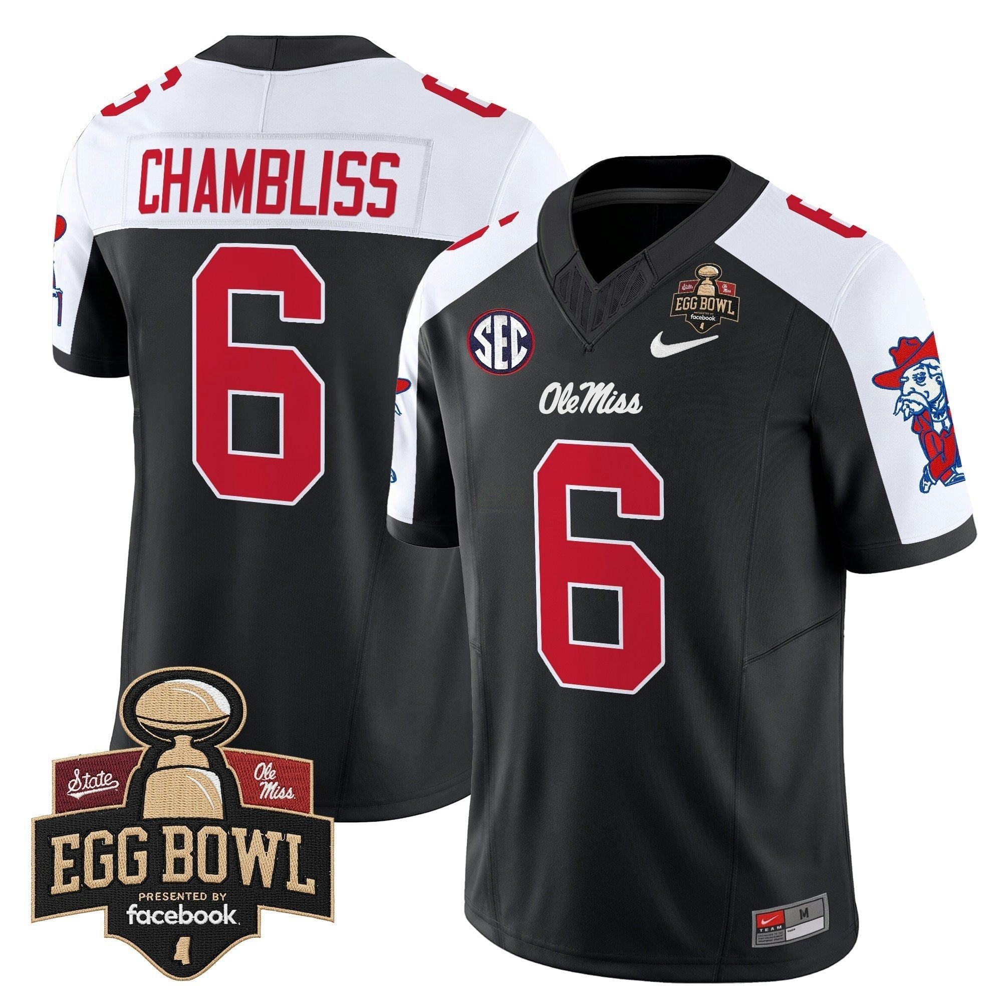 Camisa NCAA 2025 Egg Bowl Vapor Limited Jersey