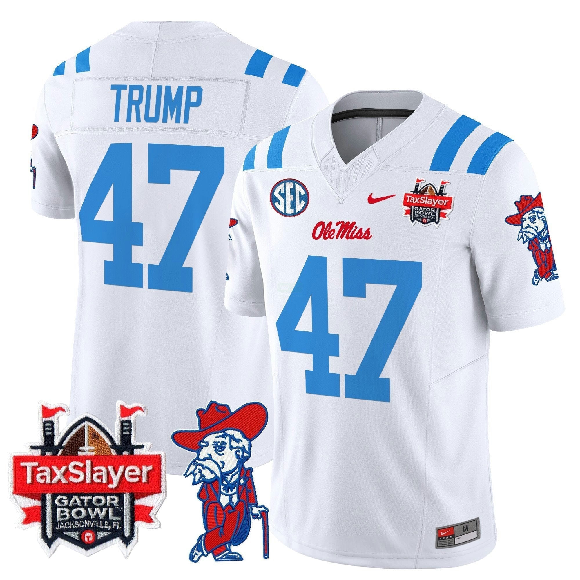 Camisa NCAA 2025 Gator Bowl Patch Vapor Limited Jersey