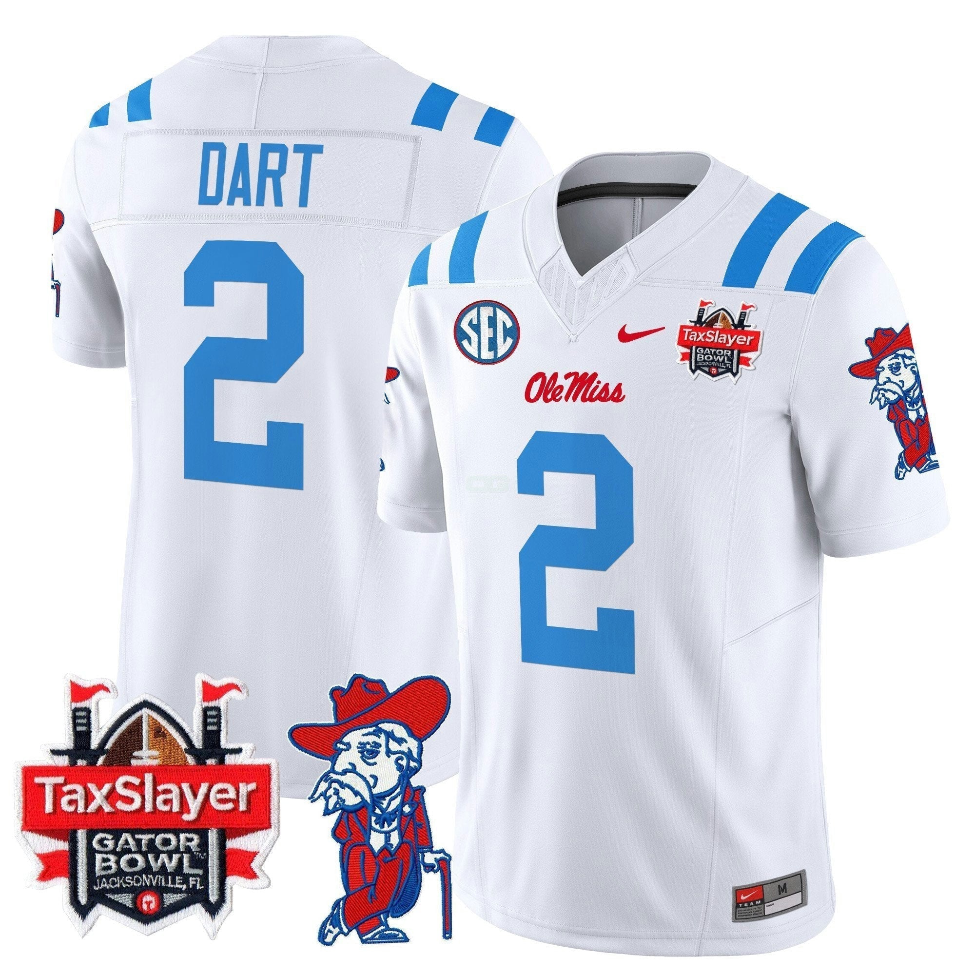 Camisa NCAA 2025 Gator Bowl Patch Vapor Limited Jersey