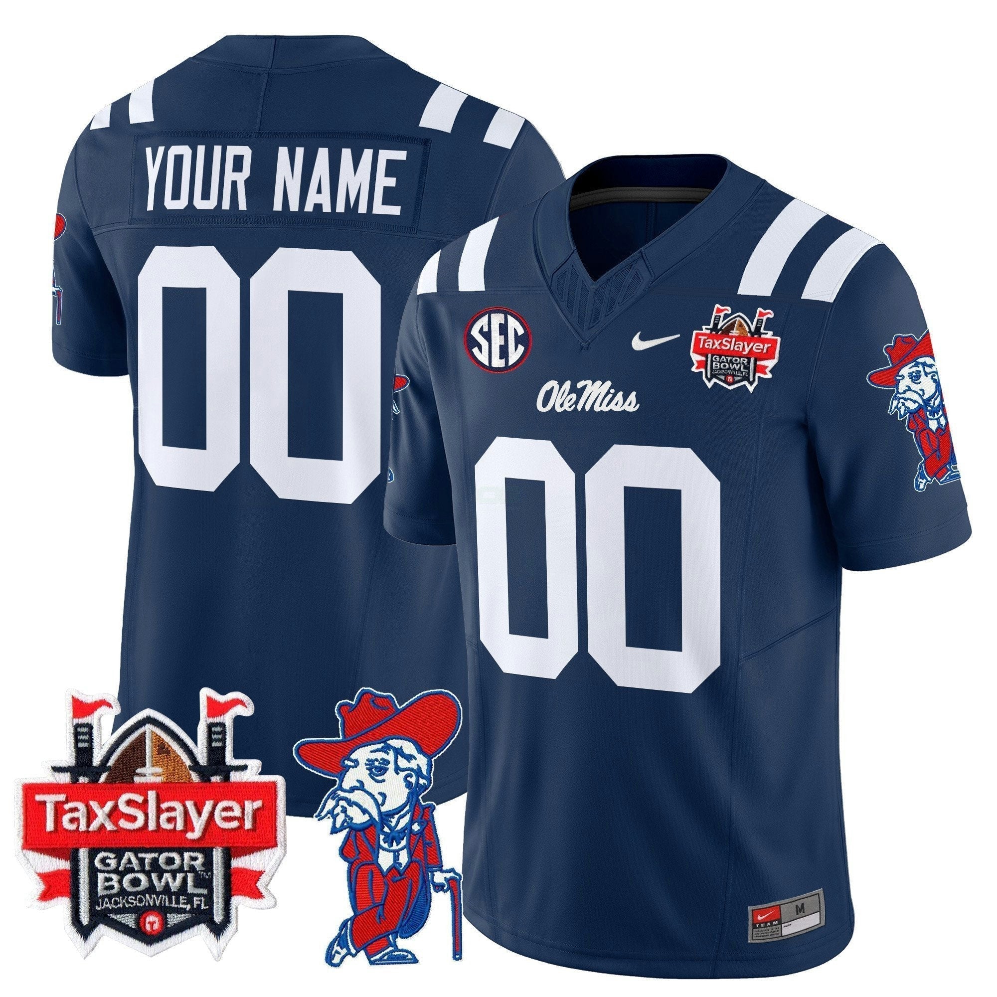 Camisa NCAA 2025 Gator Bowl Patch Vapor Limited Jersey