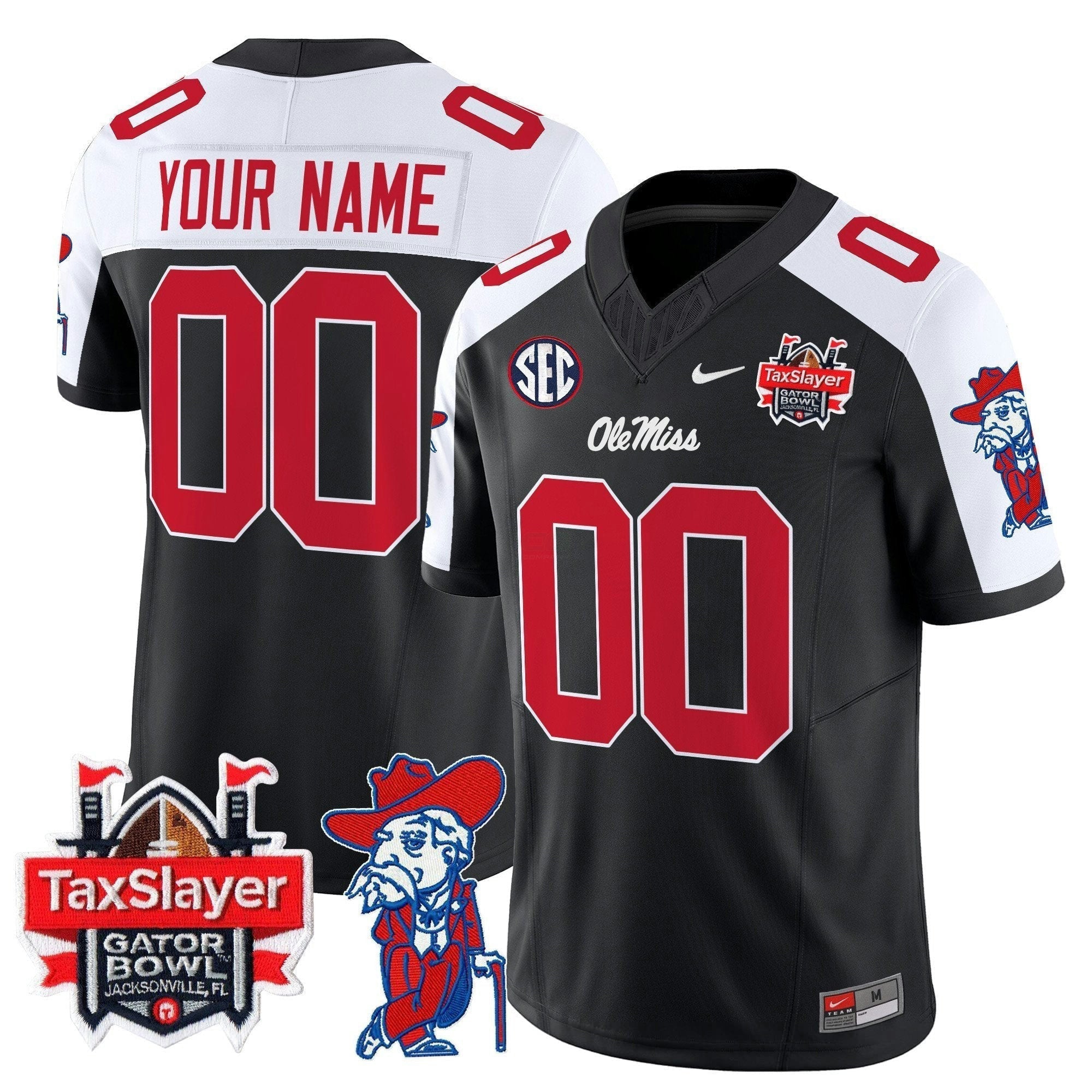 Camisa NCAA 2025 Gator Bowl Patch Vapor Limited Jersey