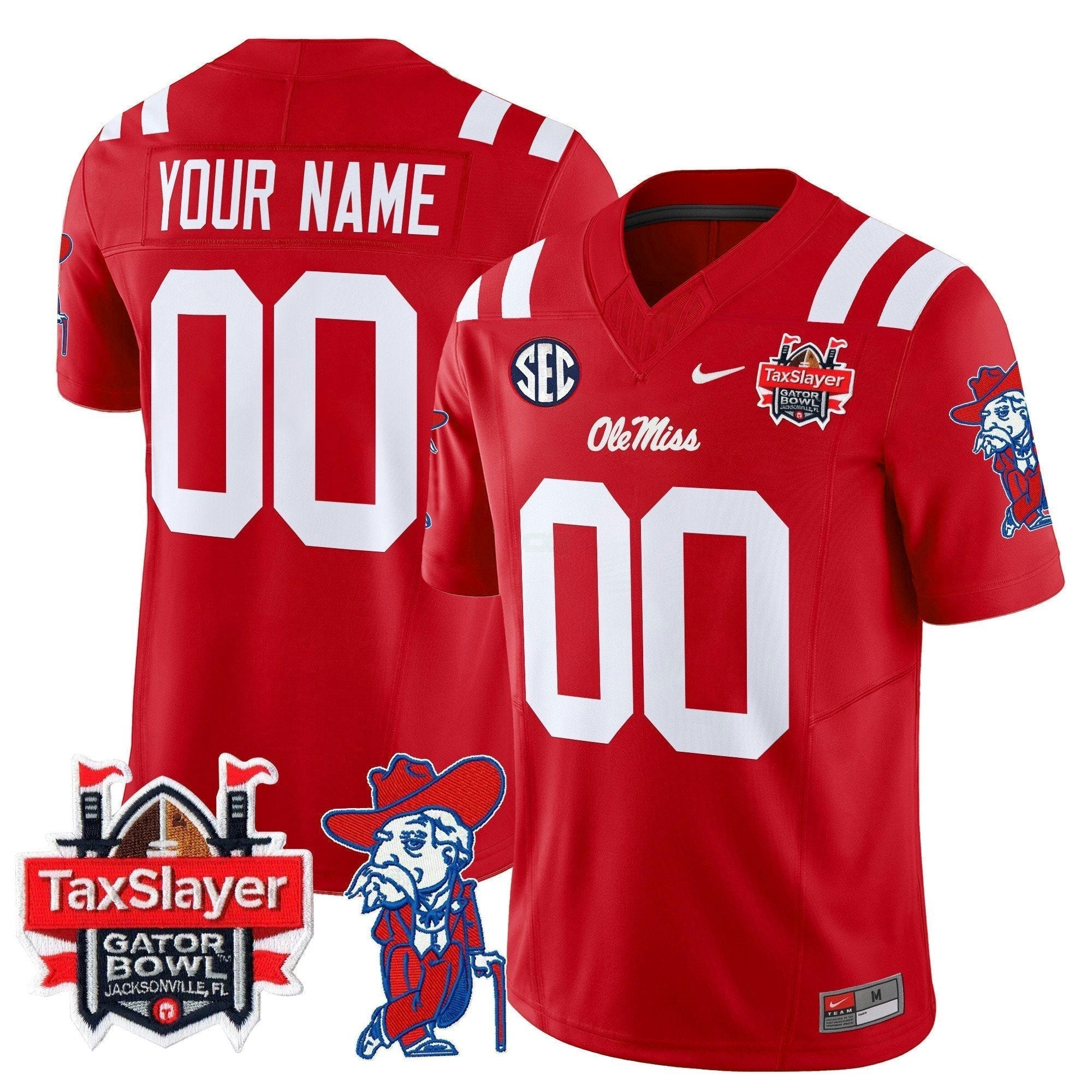 Camisa NCAA 2025 Gator Bowl Patch Vapor Limited Jersey