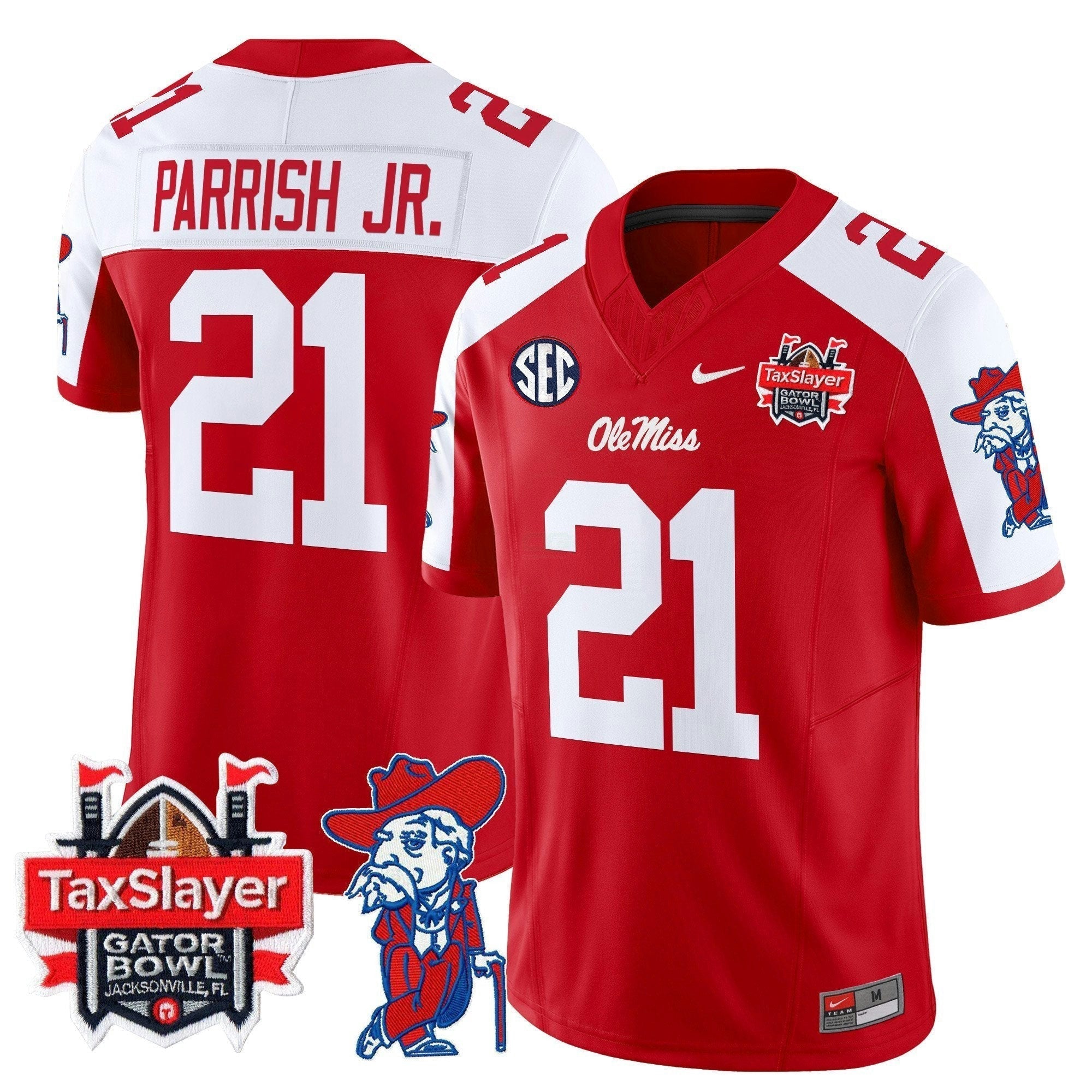 Camisa NCAA 2025 Gator Bowl Patch Vapor Limited Jersey