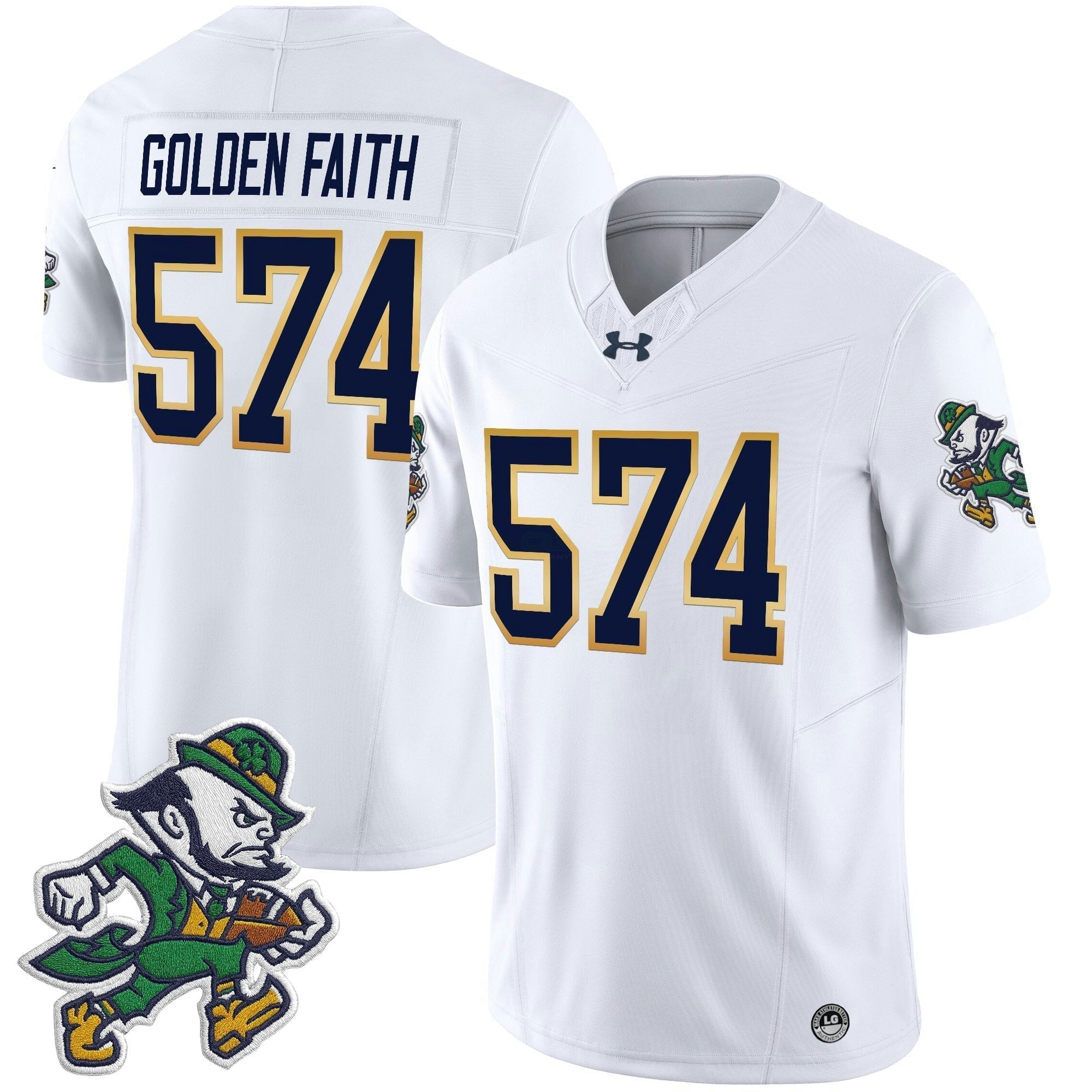 Camisa NCAA 2025 'Gridiron Leprechaun Edition' Vapor Limited Jersey