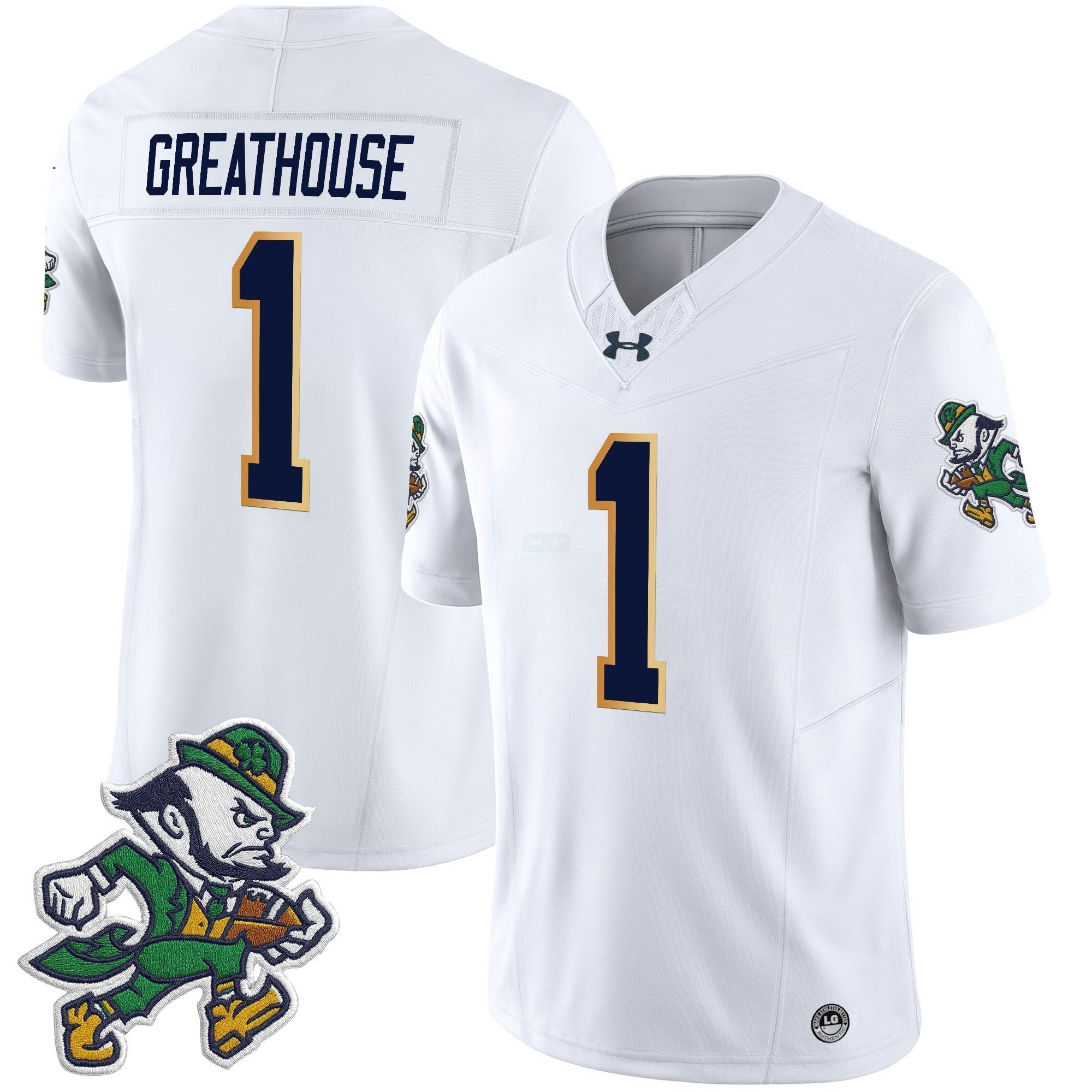 Camisa NCAA 2025 'Gridiron Leprechaun Edition' Vapor Limited Jersey