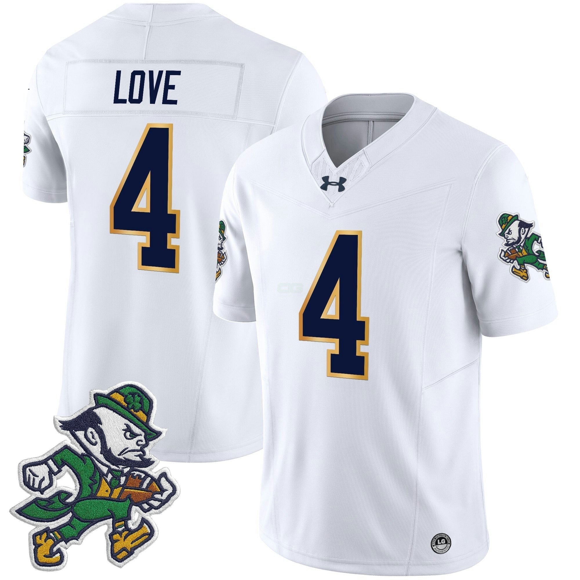 Camisa NCAA 2025 'Gridiron Leprechaun Edition' Vapor Limited Jersey