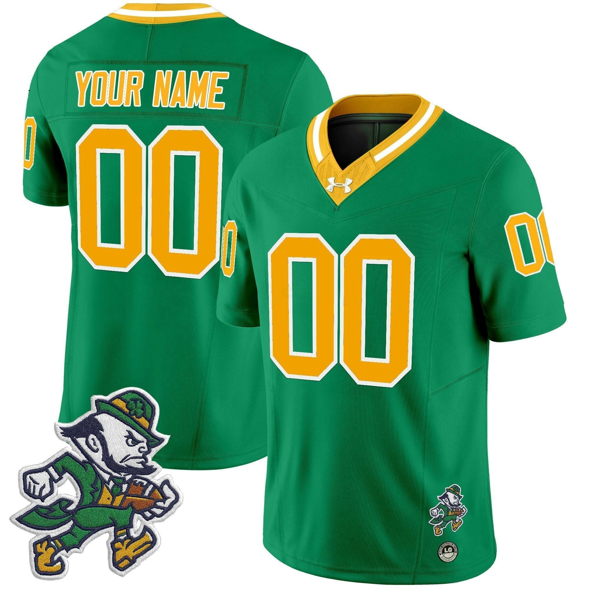 Camisa NCAA 2025 'Gridiron Leprechaun Edition' Vapor Limited Jersey