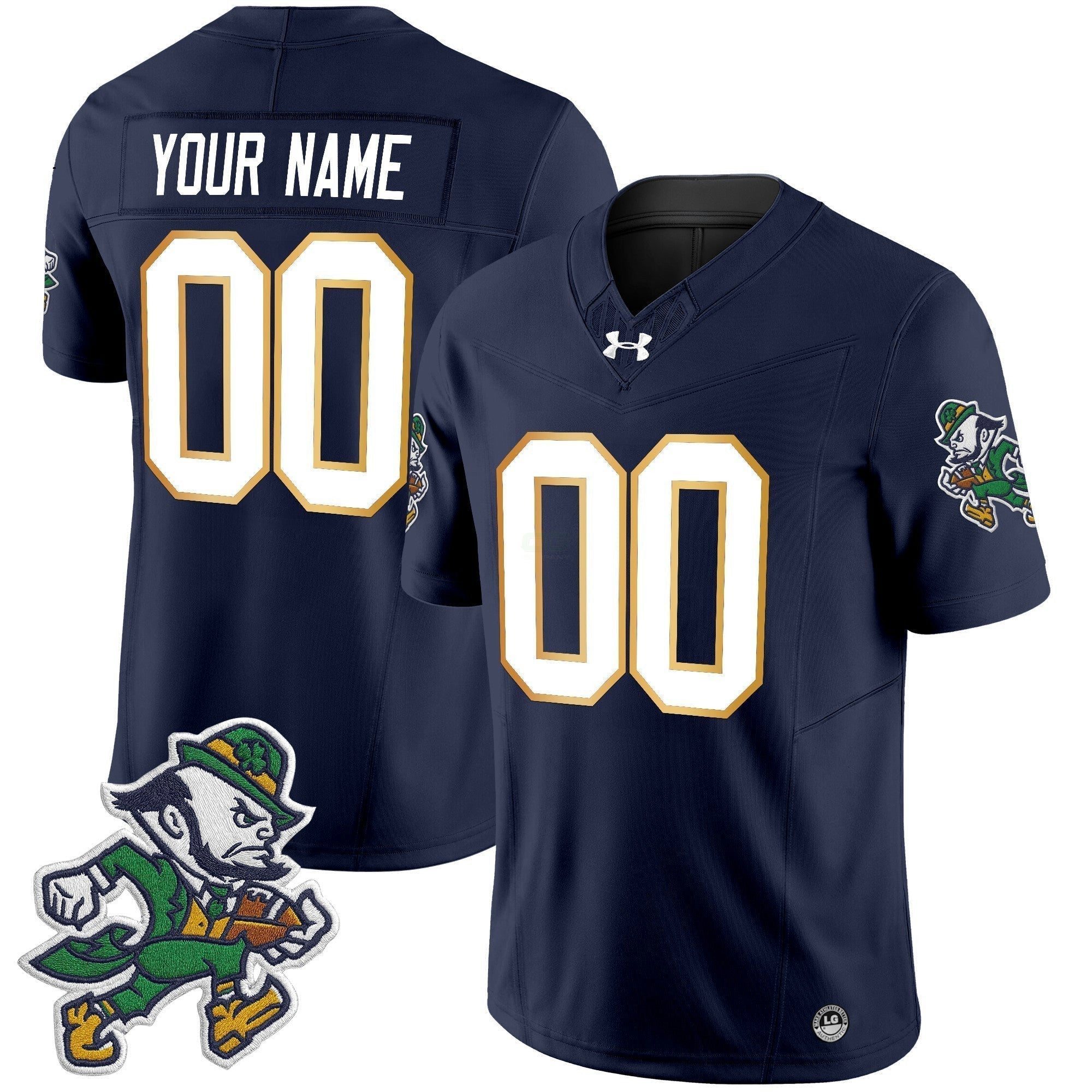 Camisa NCAA 2025 'Gridiron Leprechaun Edition' Vapor Limited Jersey