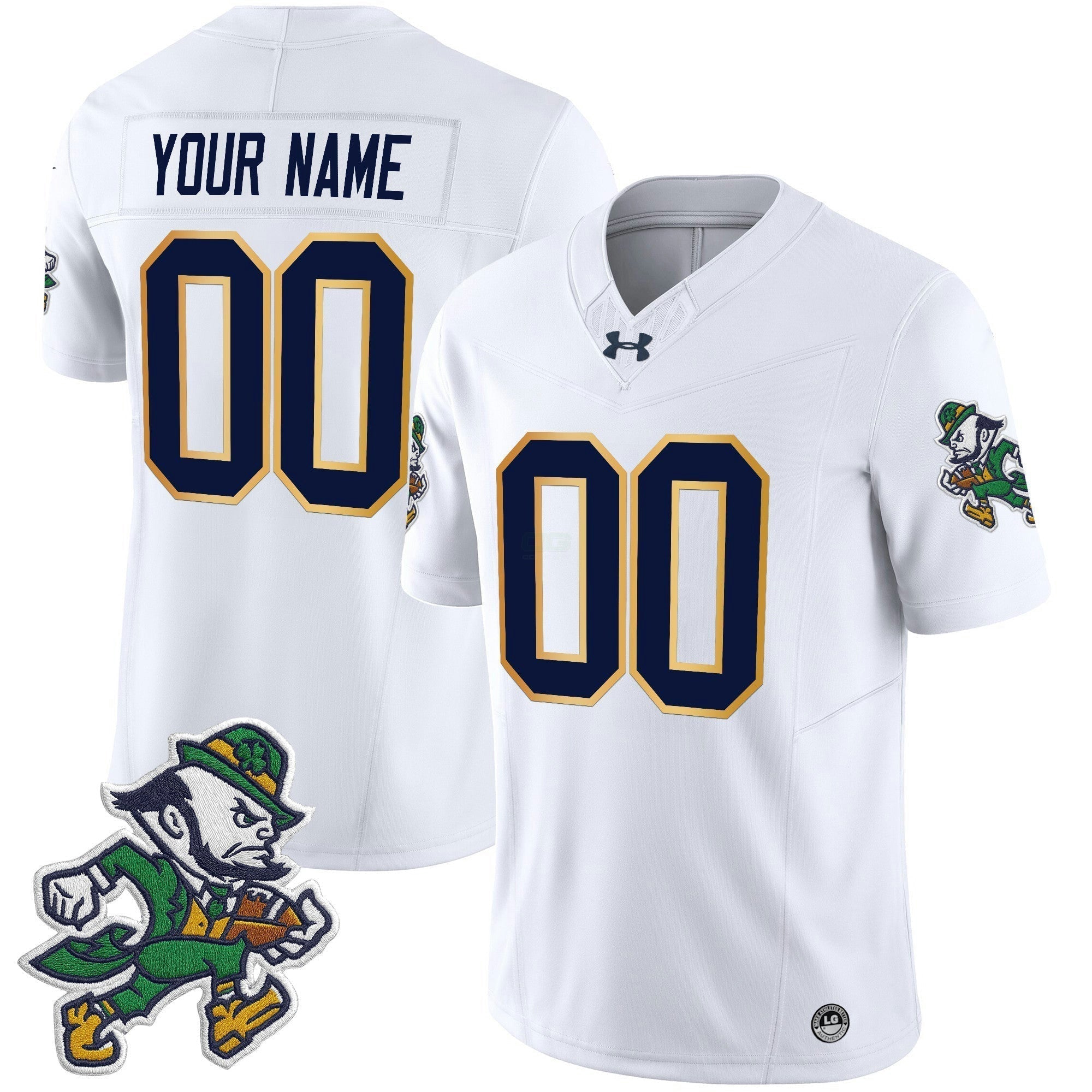 Camisa NCAA 2025 'Gridiron Leprechaun Edition' Vapor Limited Jersey