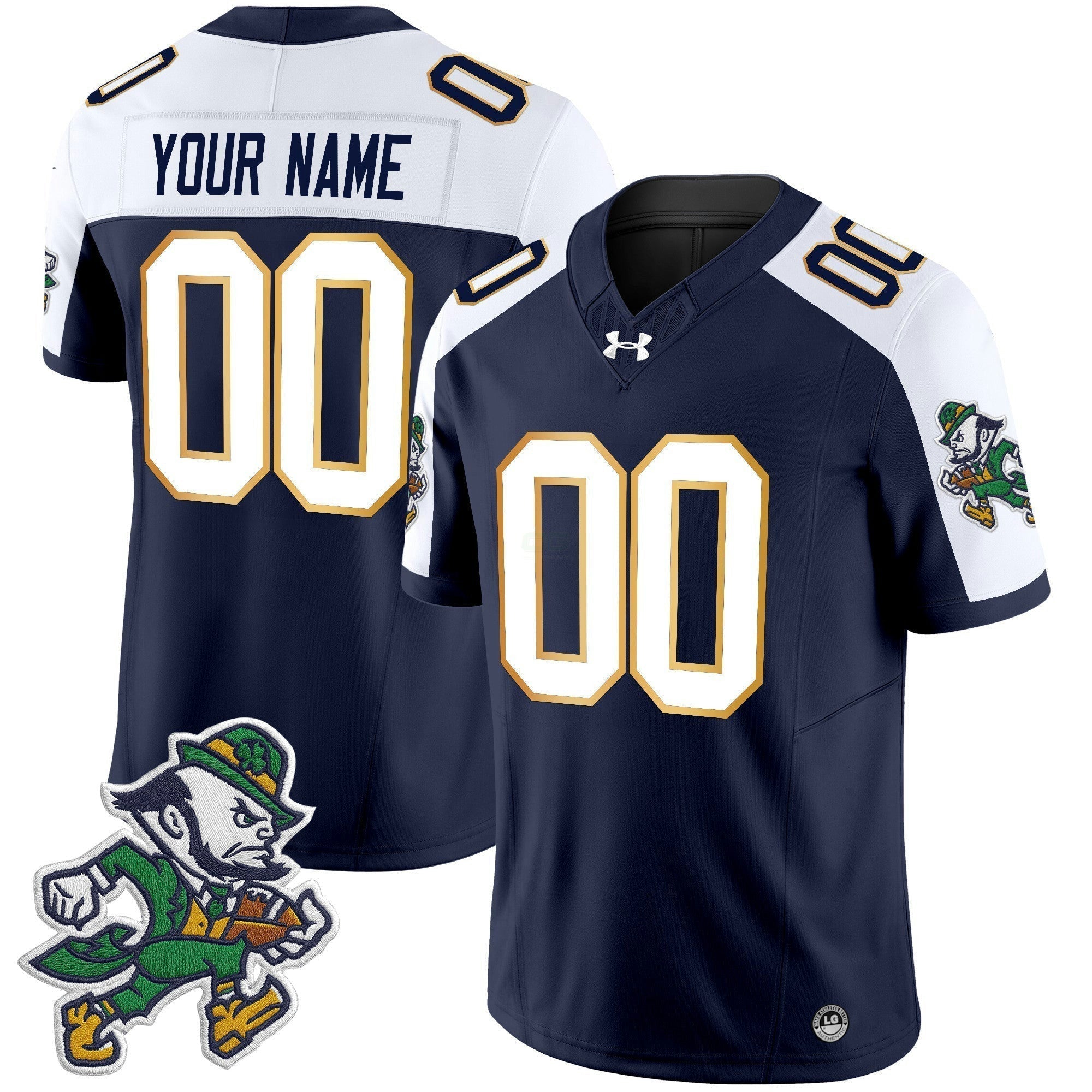 Camisa NCAA 2025 'Gridiron Leprechaun Edition' Vapor Limited Jersey
