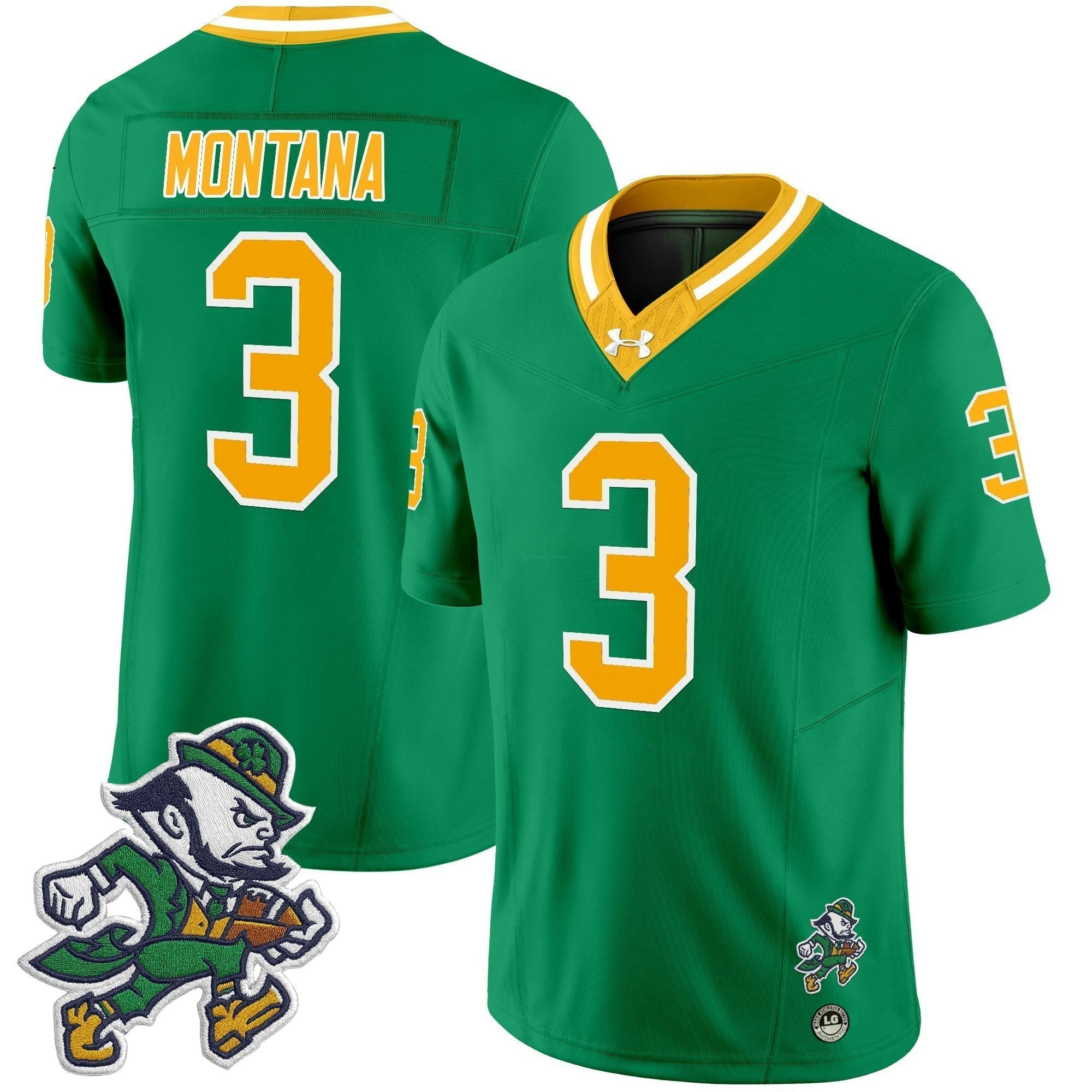 Camisa NCAA 2025 'Gridiron Leprechaun Edition' Vapor Limited Jersey