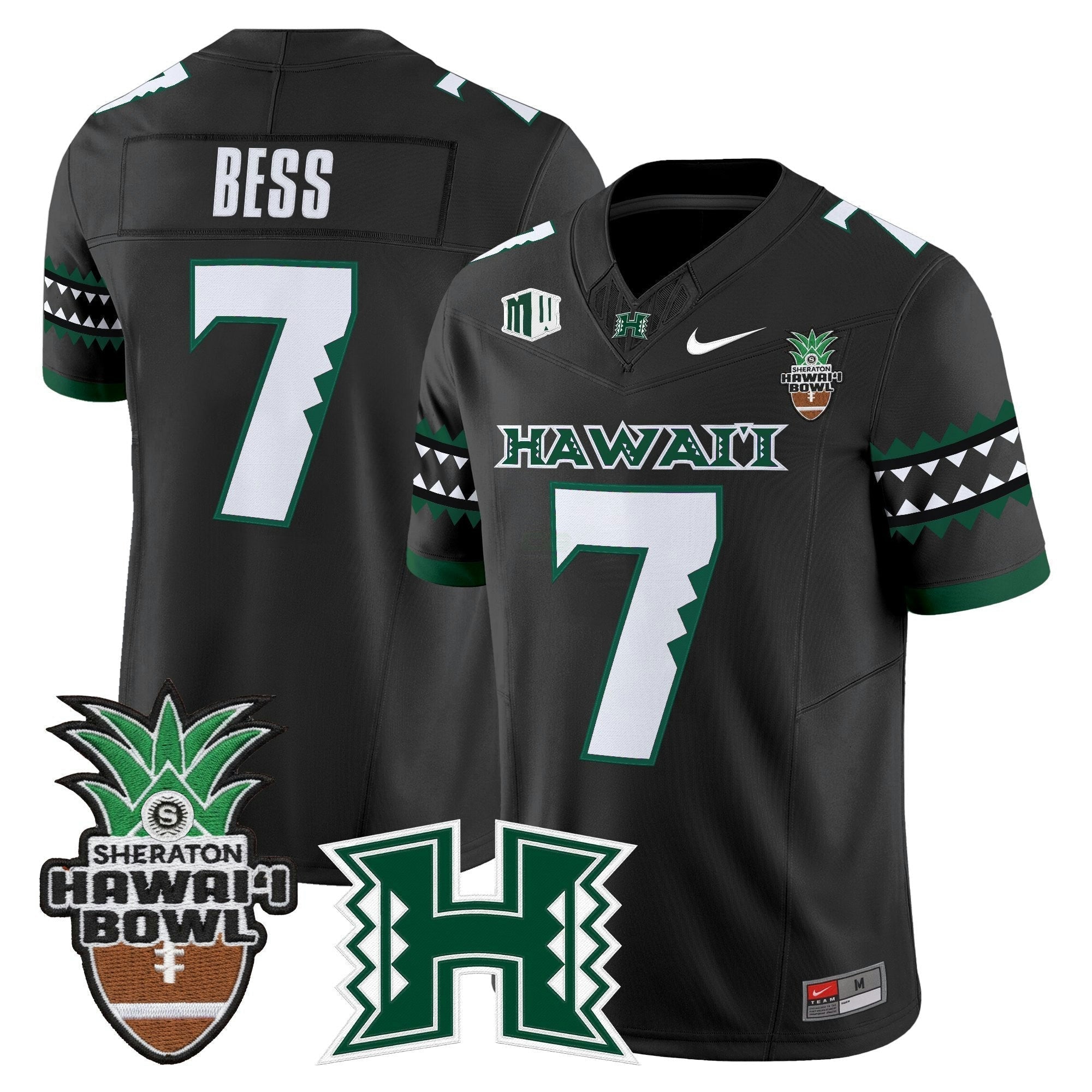 Camisa NCAA 2025 Hawai'i Bowl Vapor Limited Jersey