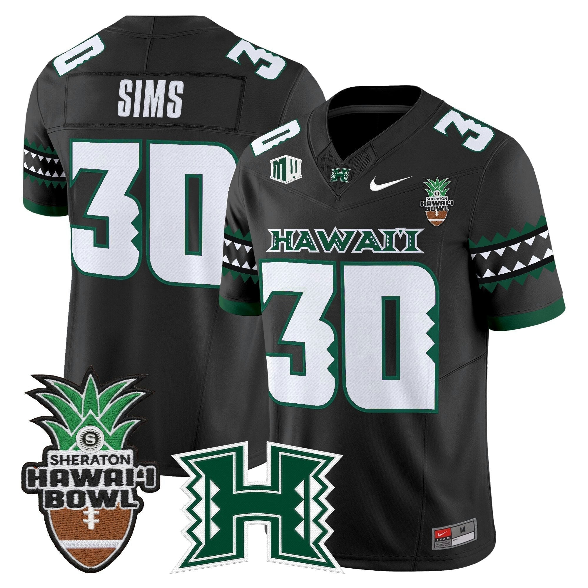 Camisa NCAA 2025 Hawai'i Bowl Vapor Limited Jersey