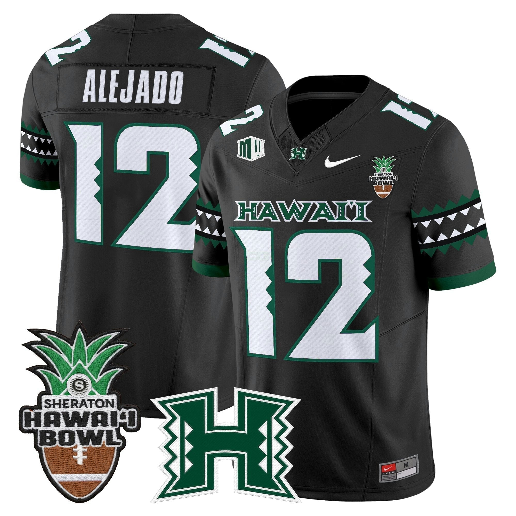 Camisa NCAA 2025 Hawai'i Bowl Vapor Limited Jersey