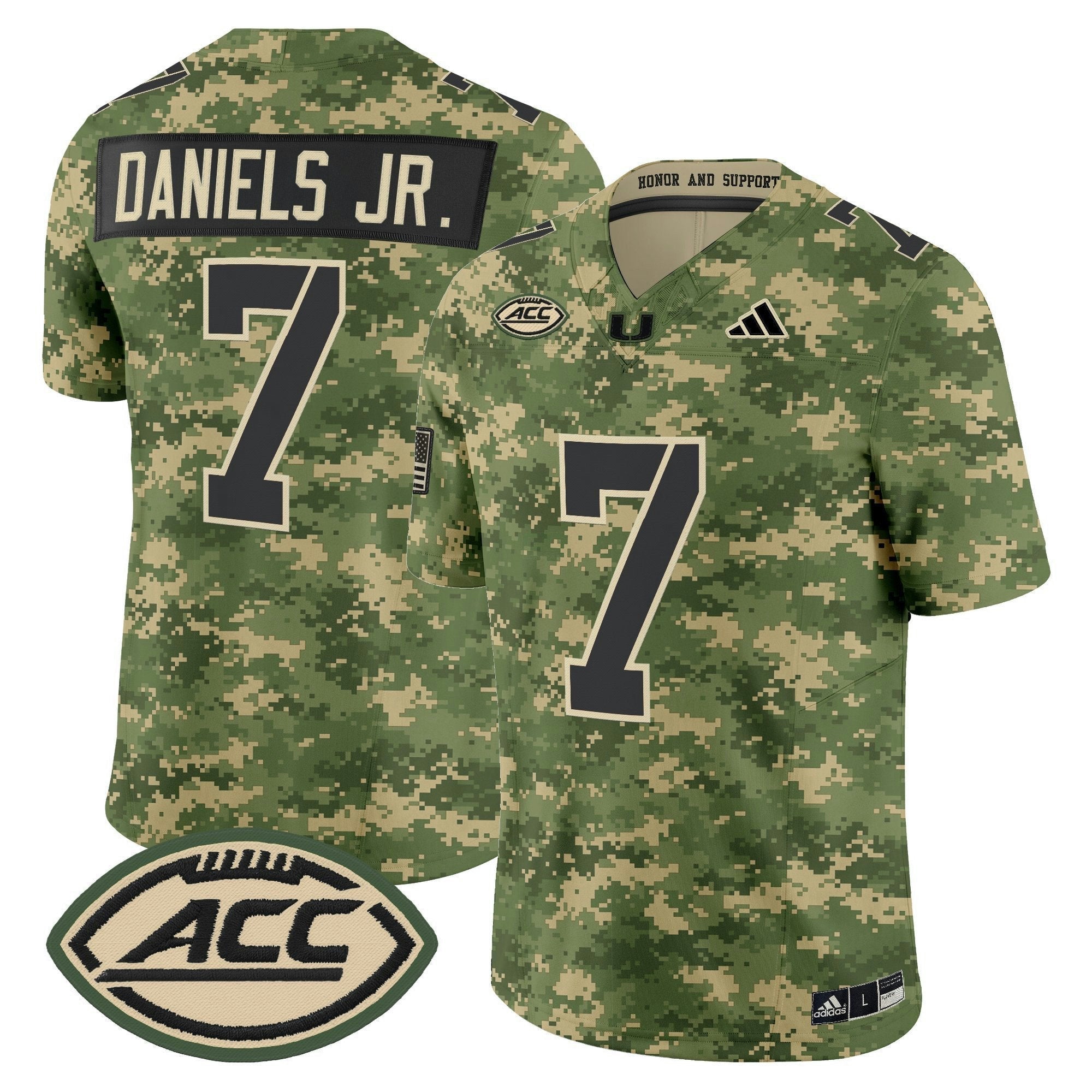 Camisa NCAA 2025 'Honor and Support' Vapor Limited Jersey