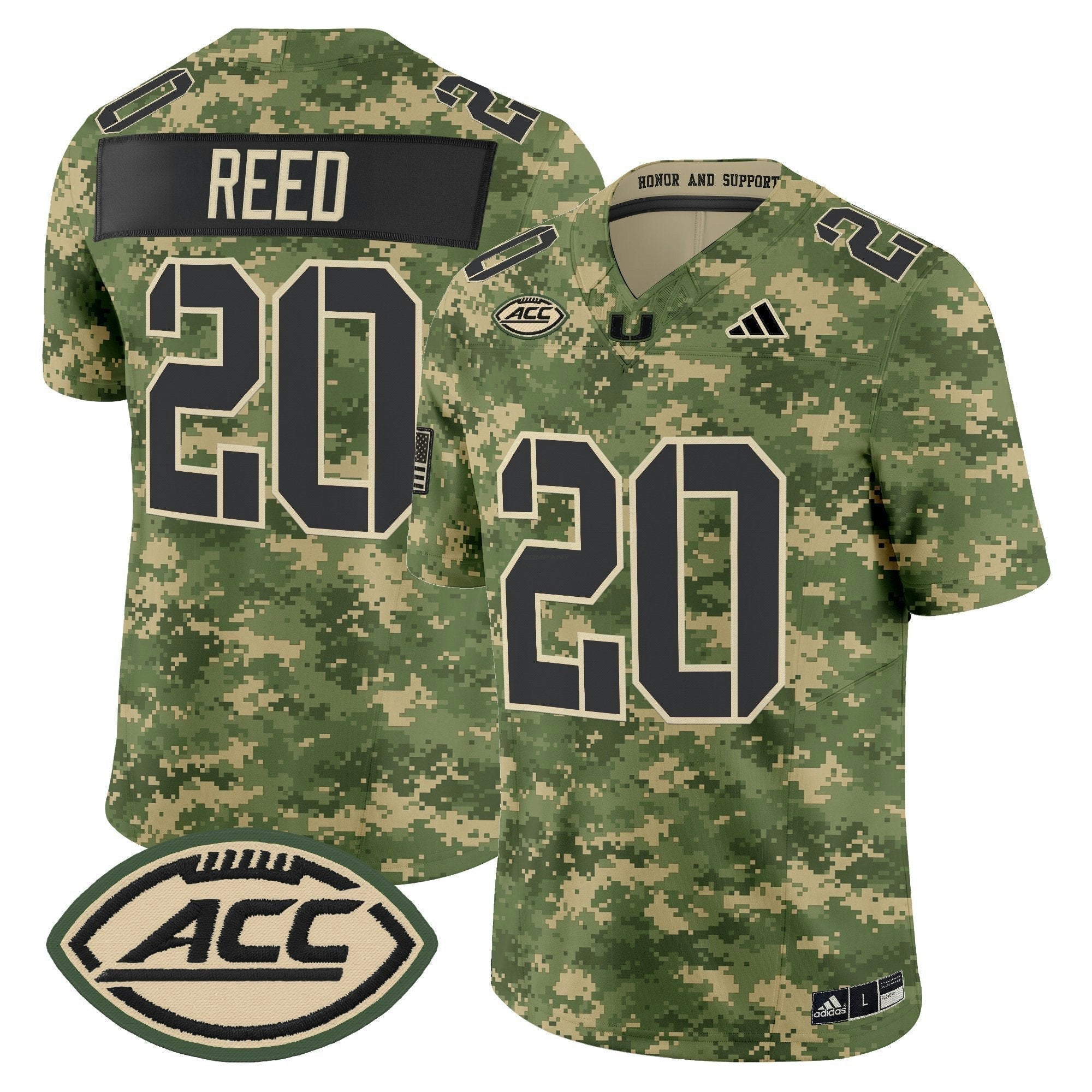 Camisa NCAA 2025 'Honor and Support' Vapor Limited Jersey