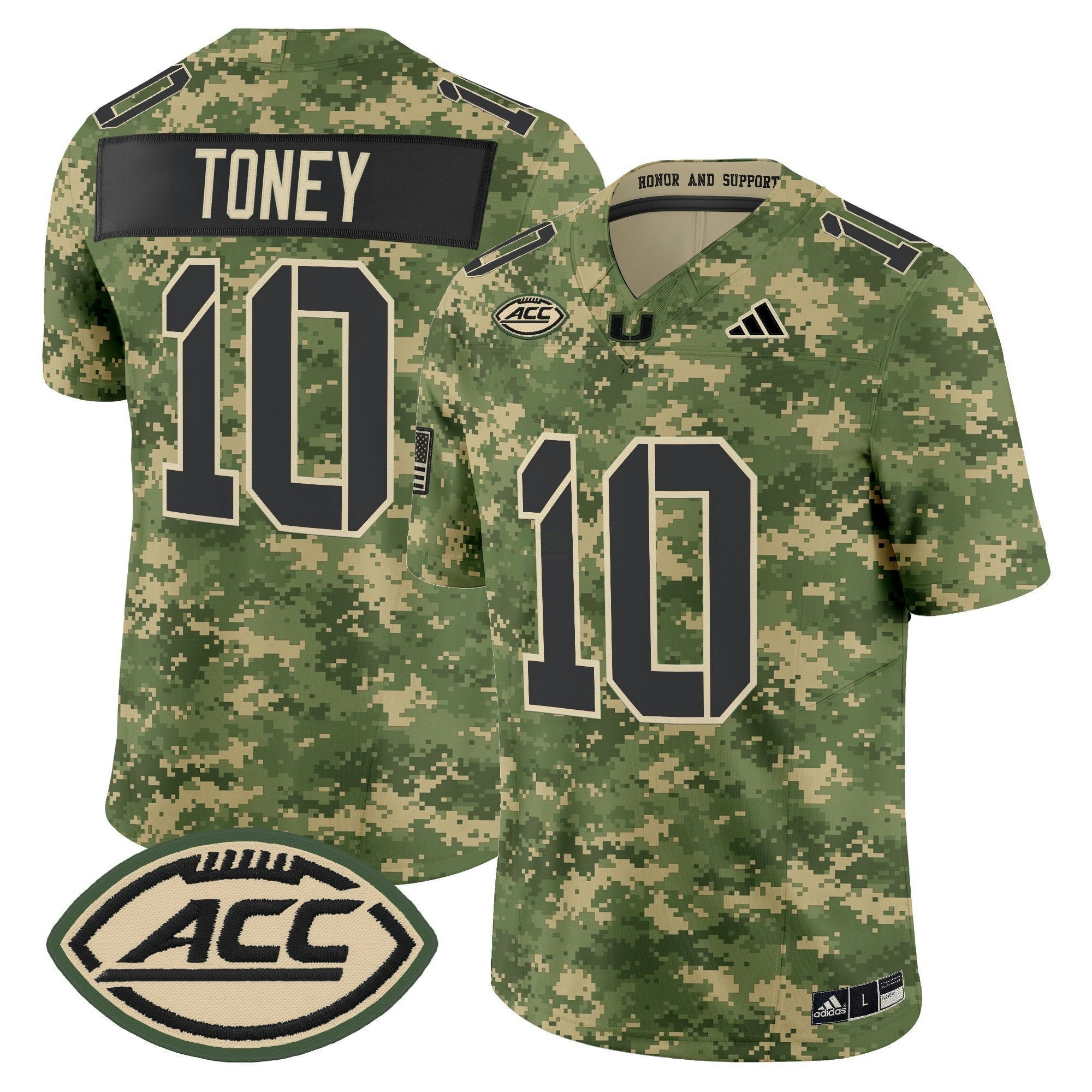 Camisa NCAA 2025 'Honor and Support' Vapor Limited Jersey