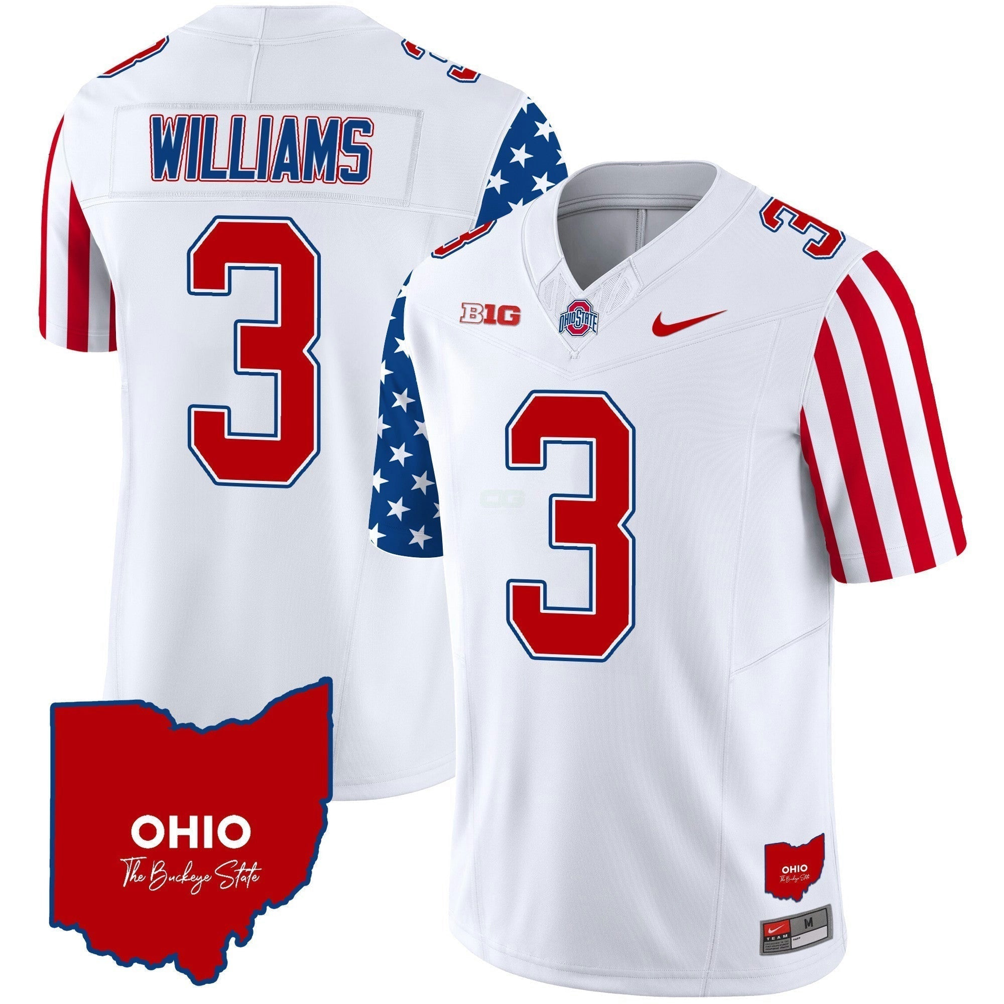 Camisa NCAA 2025 Independence Day Vapor Premier Limited Jersey