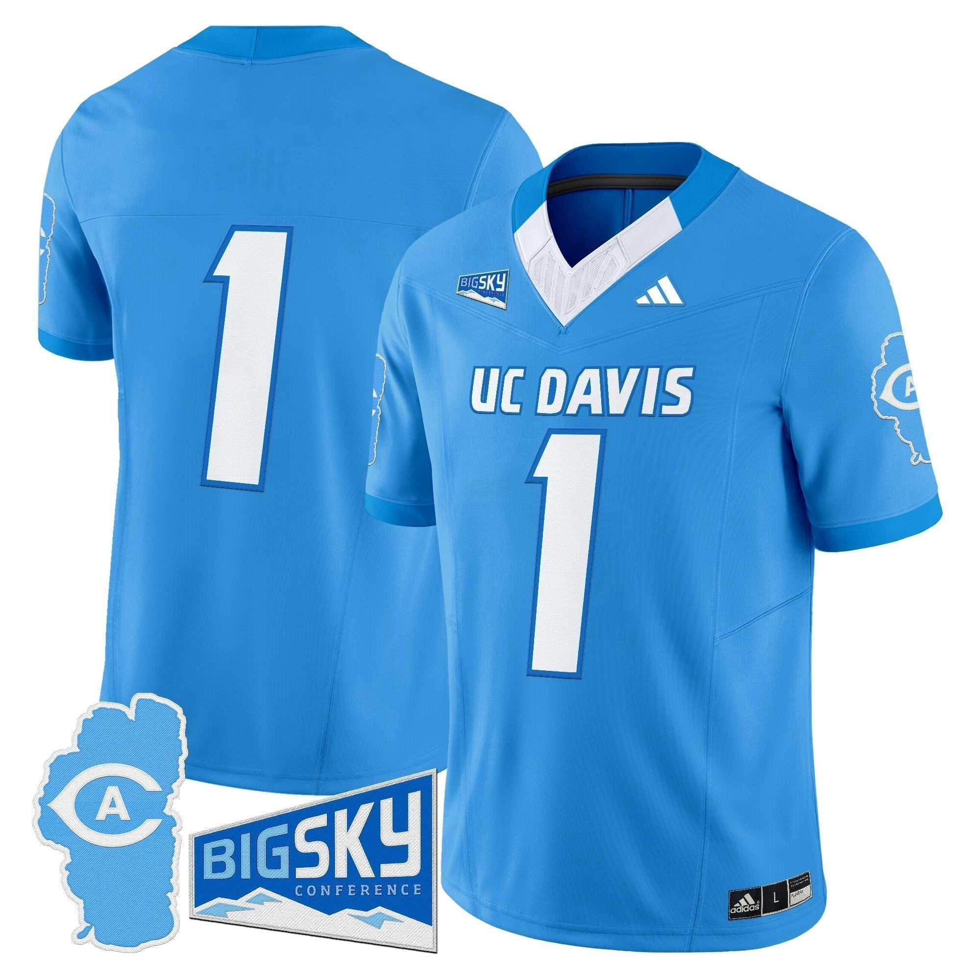 Camisa NCAA 2025 'Lake Tahoe Patch' Vapor Limited Jersey